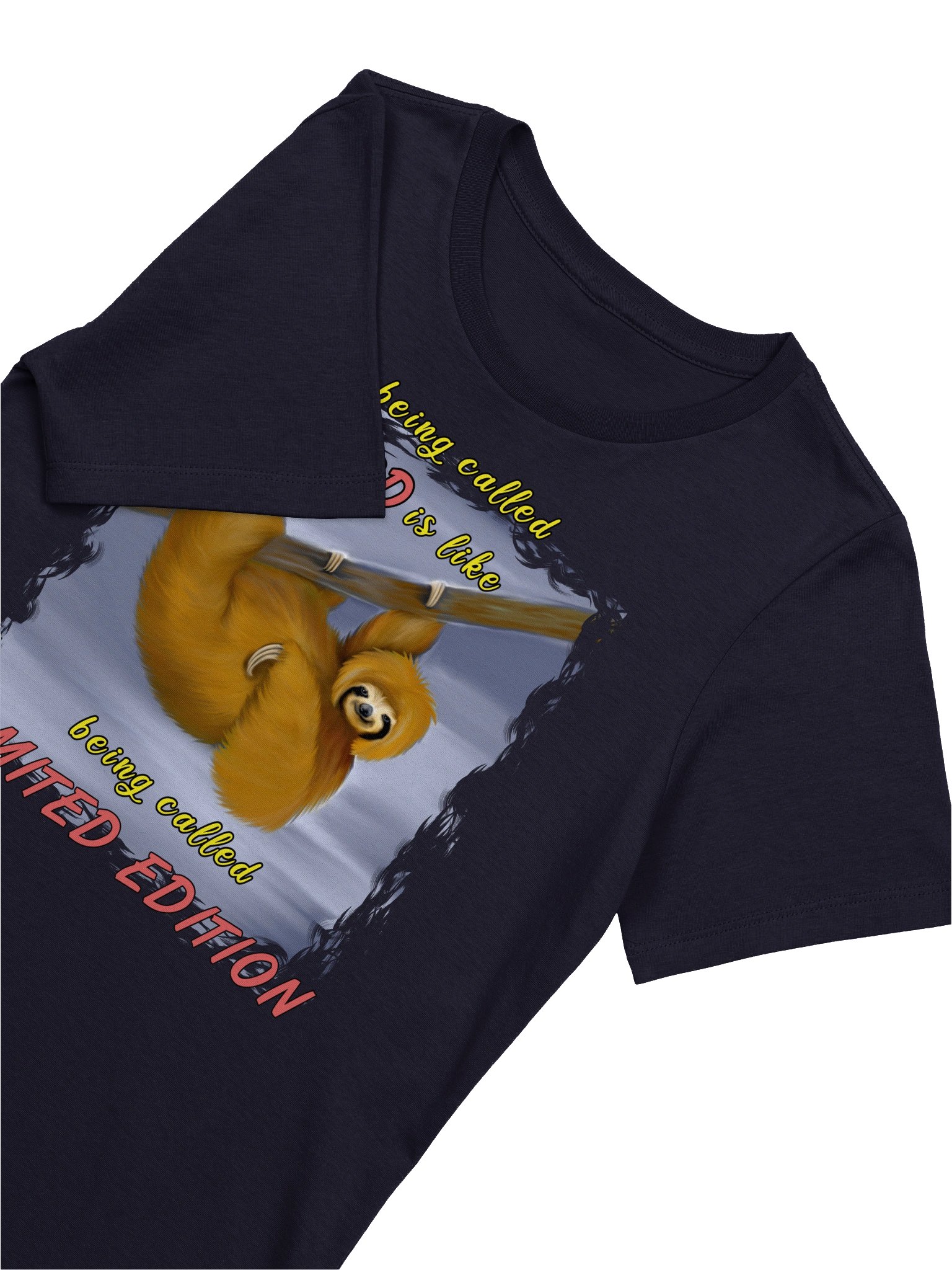 Sloth "LIMITED EDITION" T-Shirt. Women's Bella+Canvas Supersoft Relaxed-fit T-Shirt product image (3)