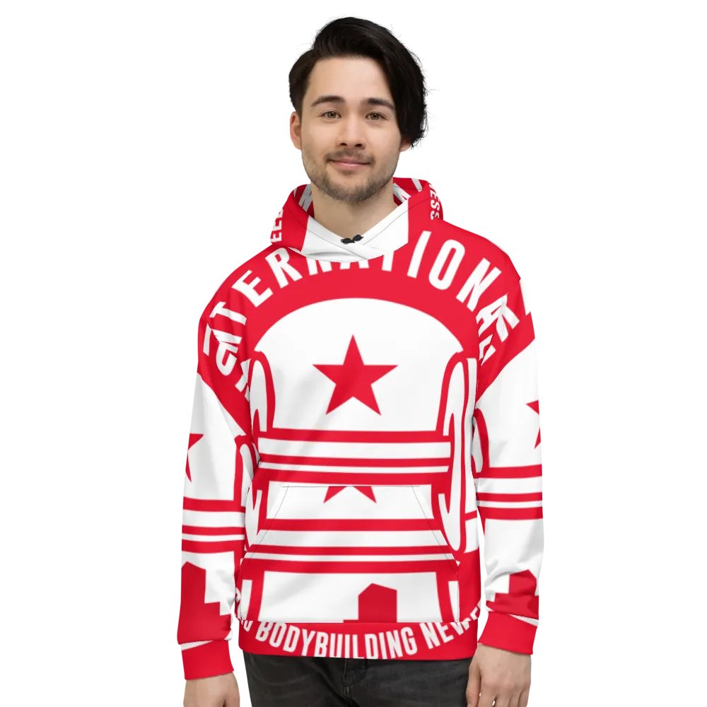 IFBNewsfeed.Org's All-Over Print Recycled Unisex Hoodie product image (2)