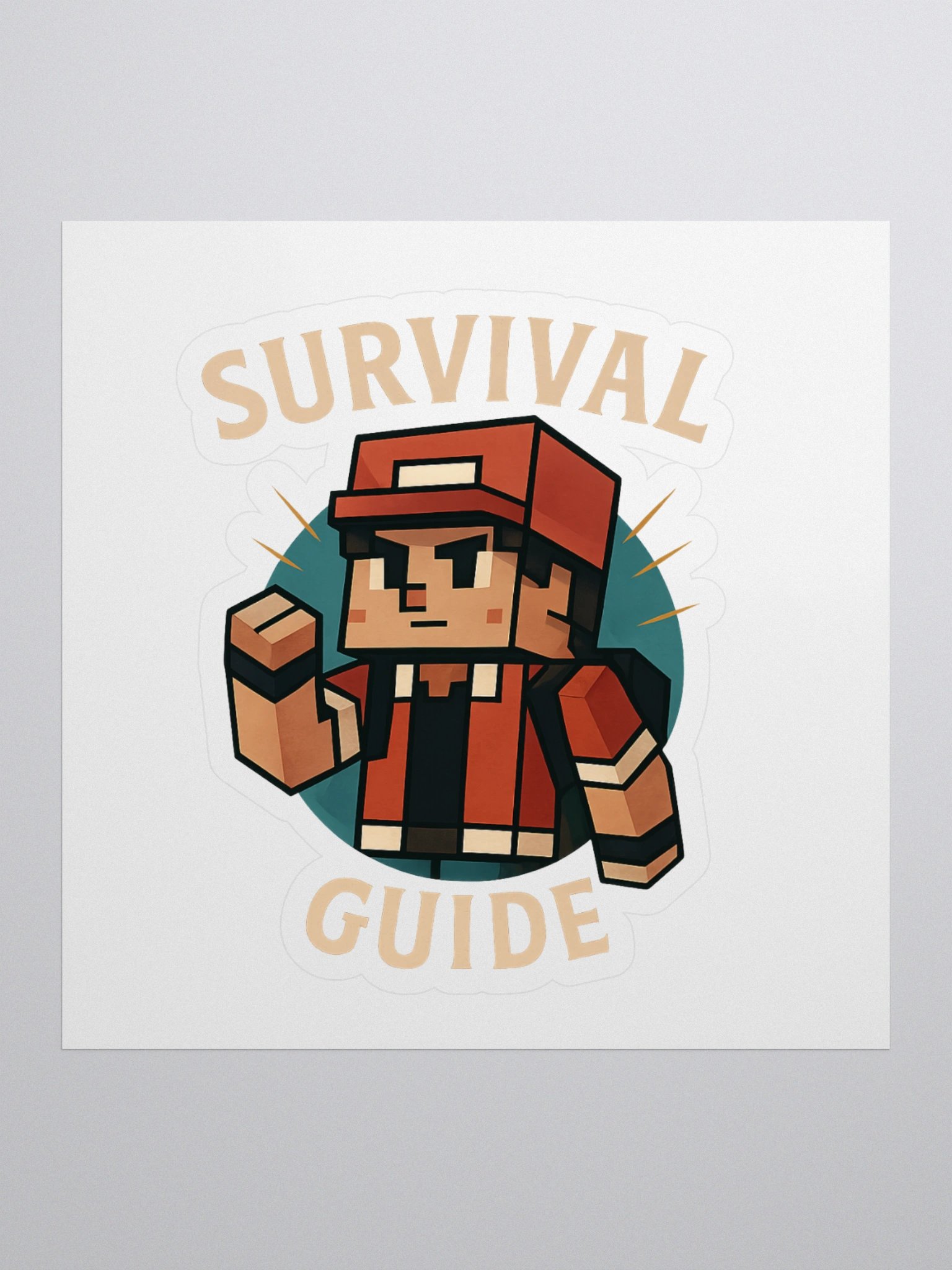 Survival Guide Sticker No Background product image (1)