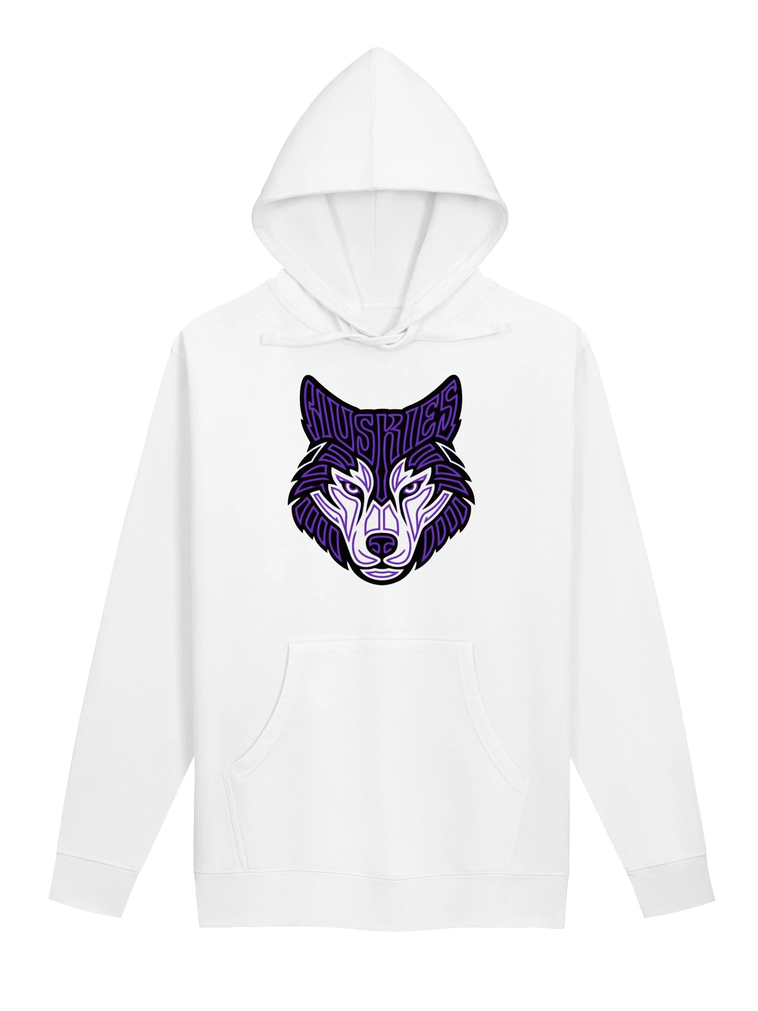 Geometric Huskies Spirit Hoodie product image (2)