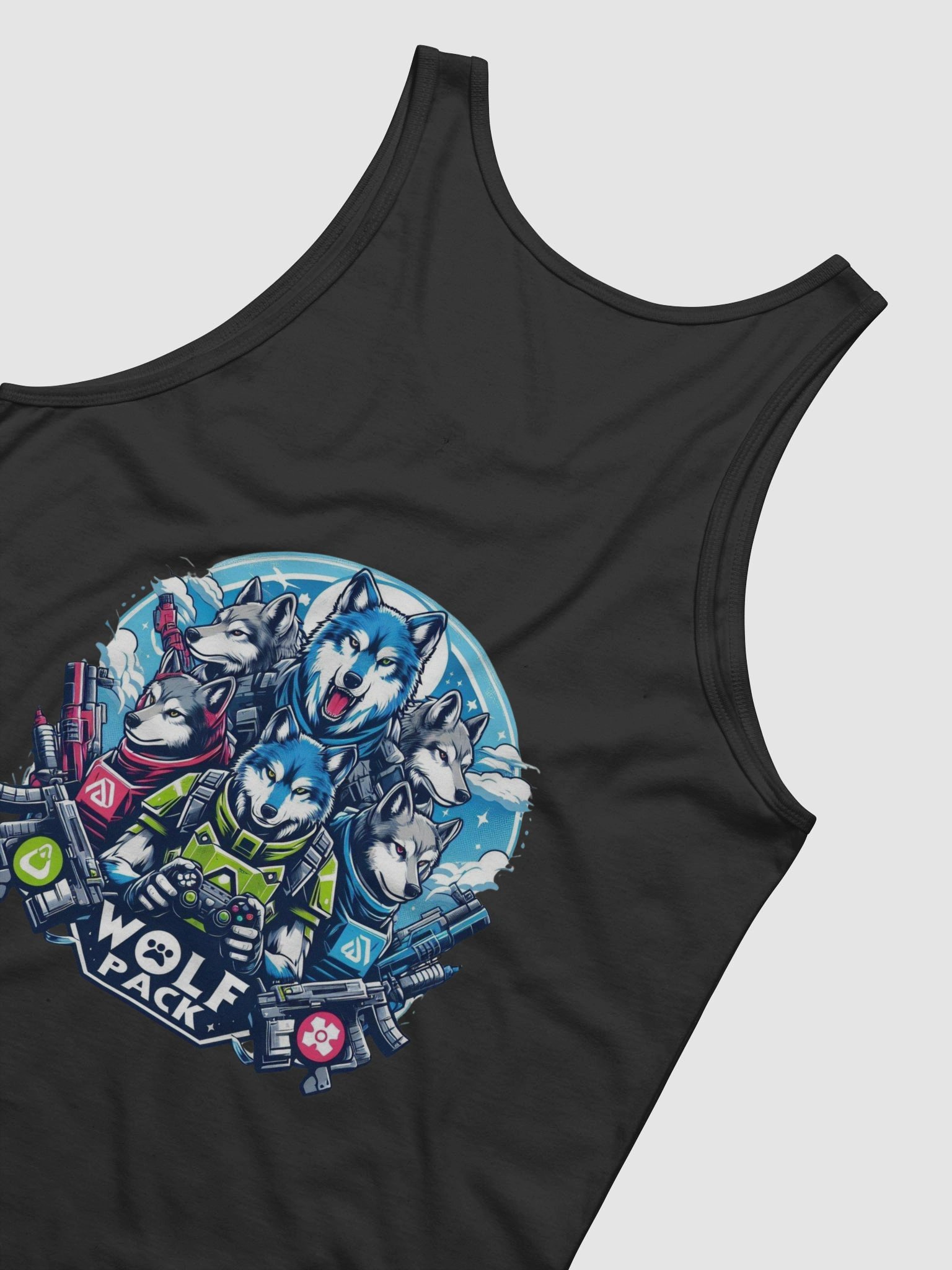 Wolf Pack Print Tank Top product image (6)
