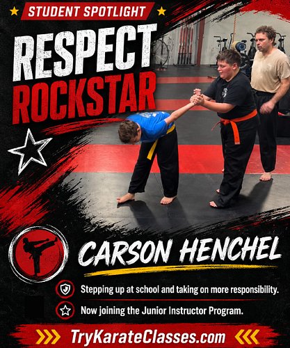 Carson Henchel | Respect Rockstar 👊

Carson has been doing a great job lately, both in class and at school.

With his progres...