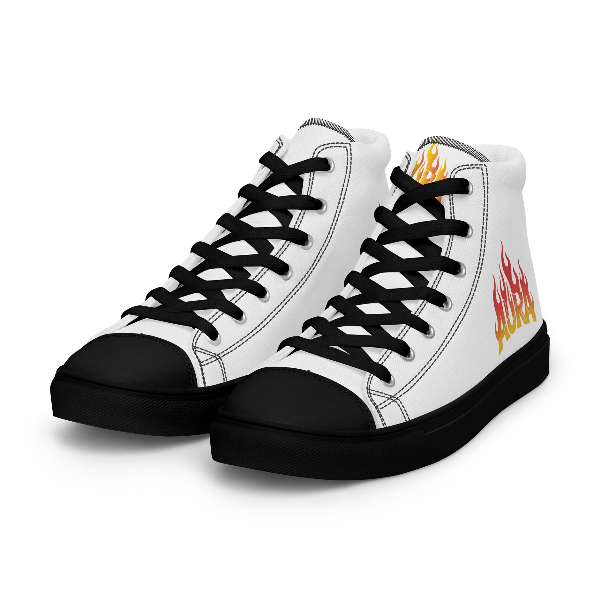 AURA Flame Women's High Tops product image (6)