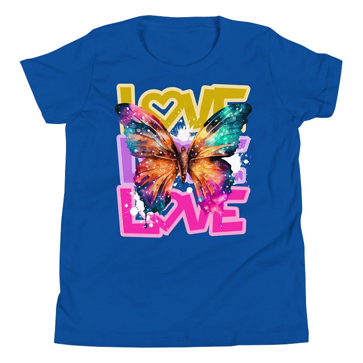 Love Butterfly Youth T-Shirt product image (53)