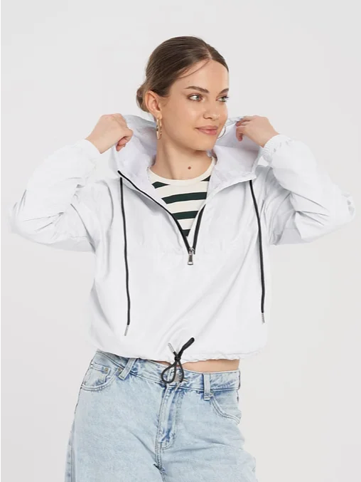 Women's Cropped Windbreaker product image (3)