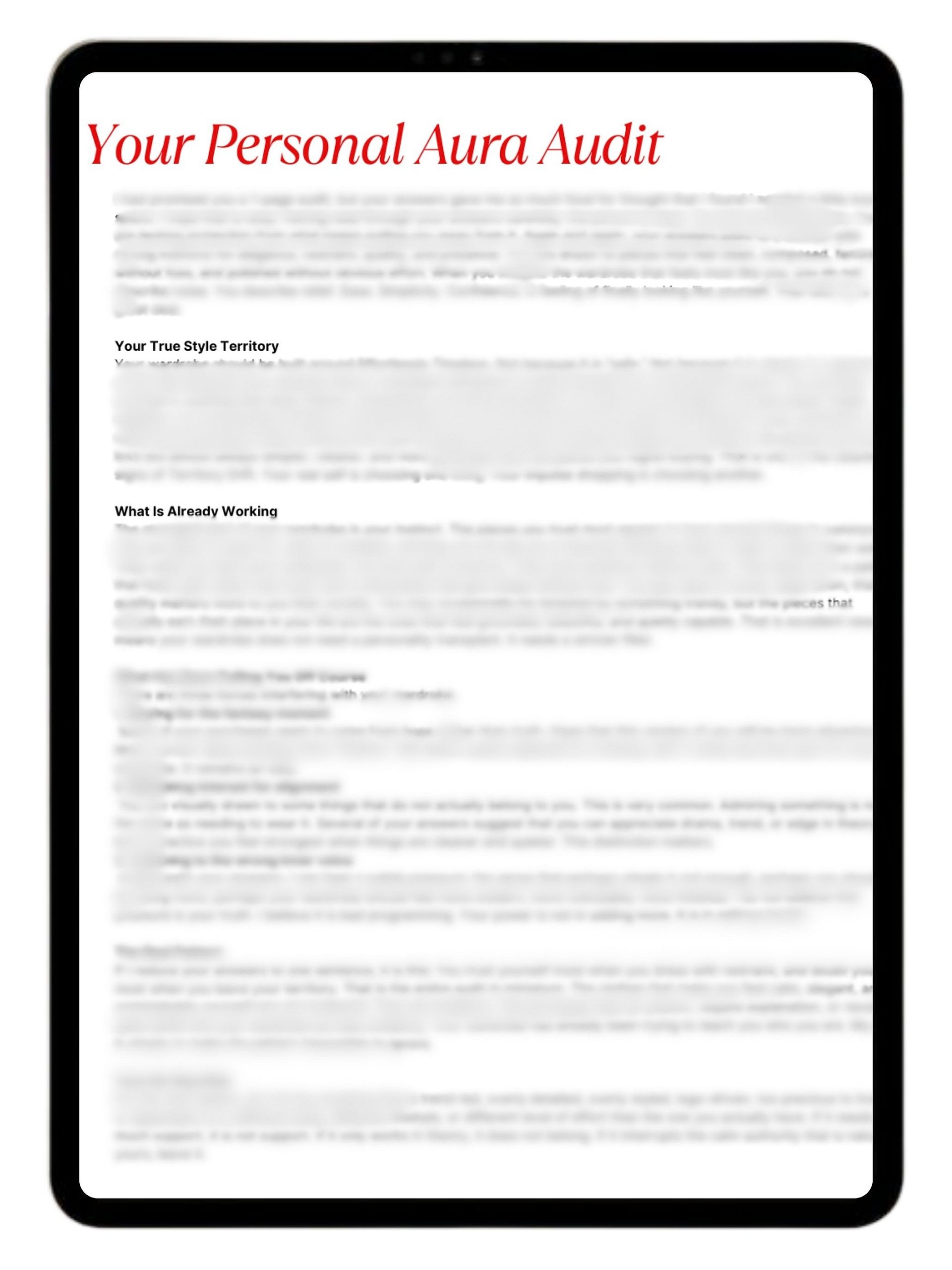 The Personal Aura Audit with Bridget Fisher product image (7)