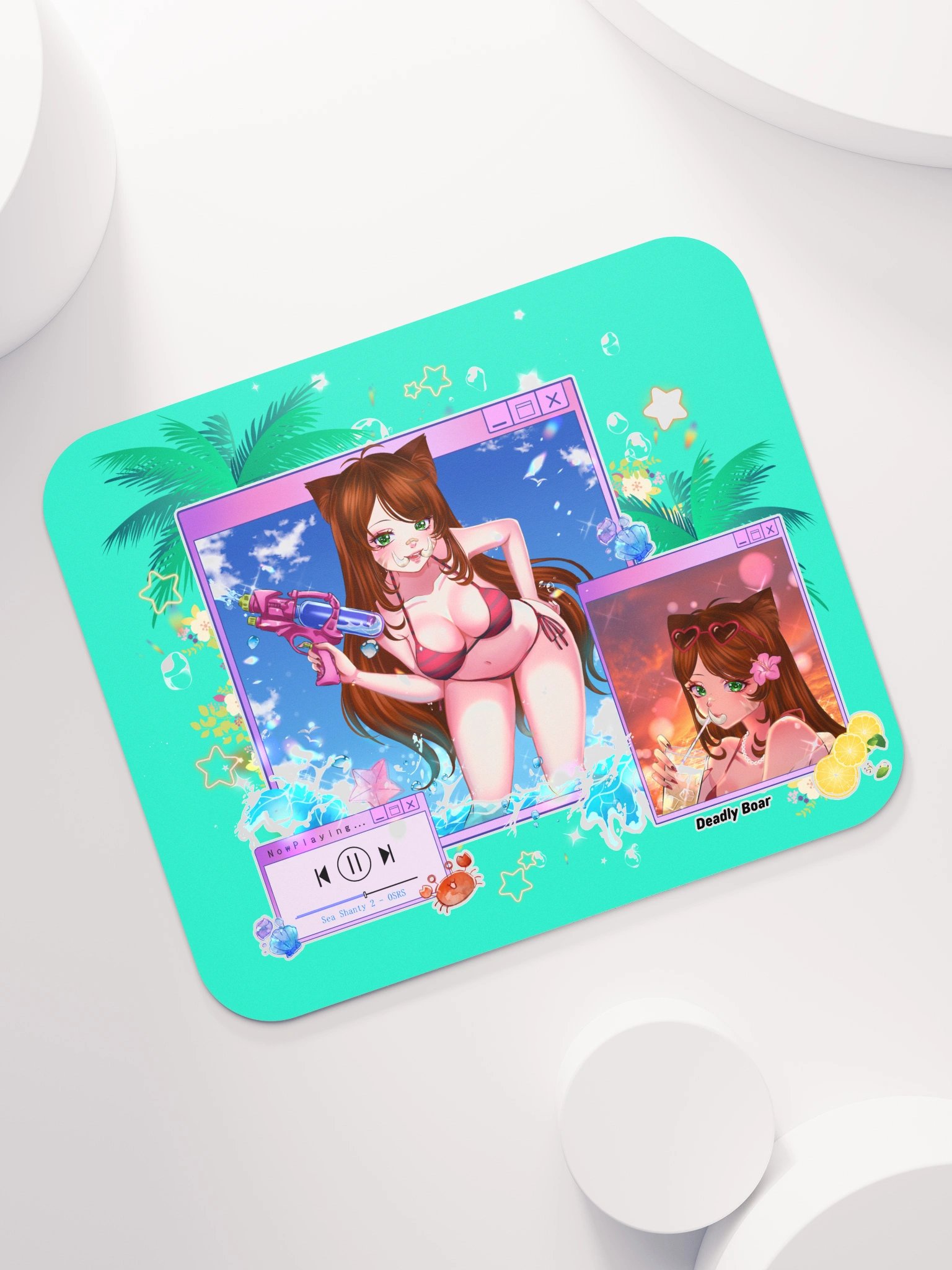 Summer Boar - Mouse Pad product image (7)