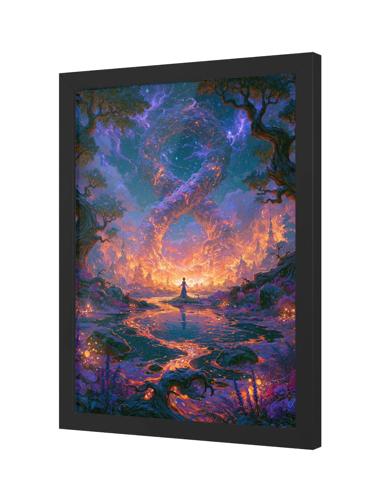 Infinity Dreamscape Framed Art Print — The Infinity Dream product image (6)