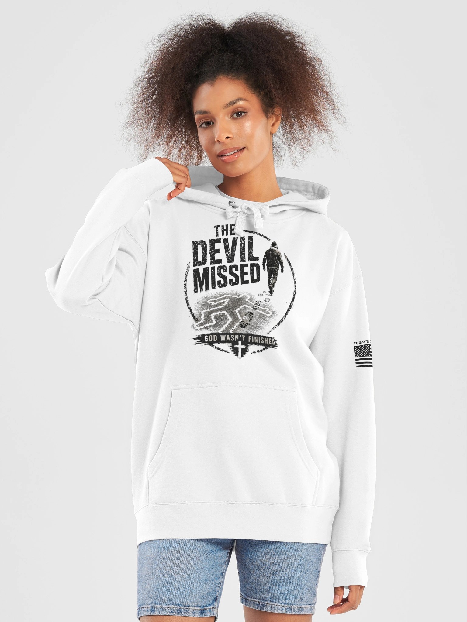 The Devil Missed Hoodie product image (5)