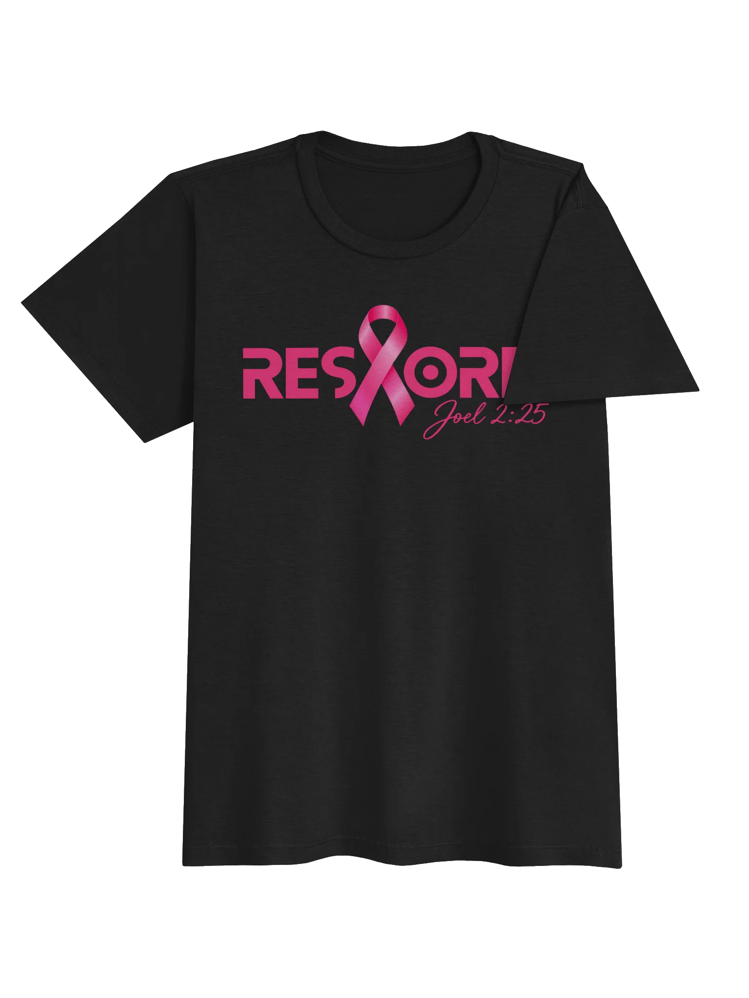 RESTORE. Breast Cancer Awareness Tee — Joel 2:25 | Inspirational Christian Streetwear product image (10)