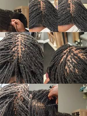 Microloc retighten  Book your appointment now link in bo #KariemasSalonSuites #DecaturStylist #AtlantaHair 