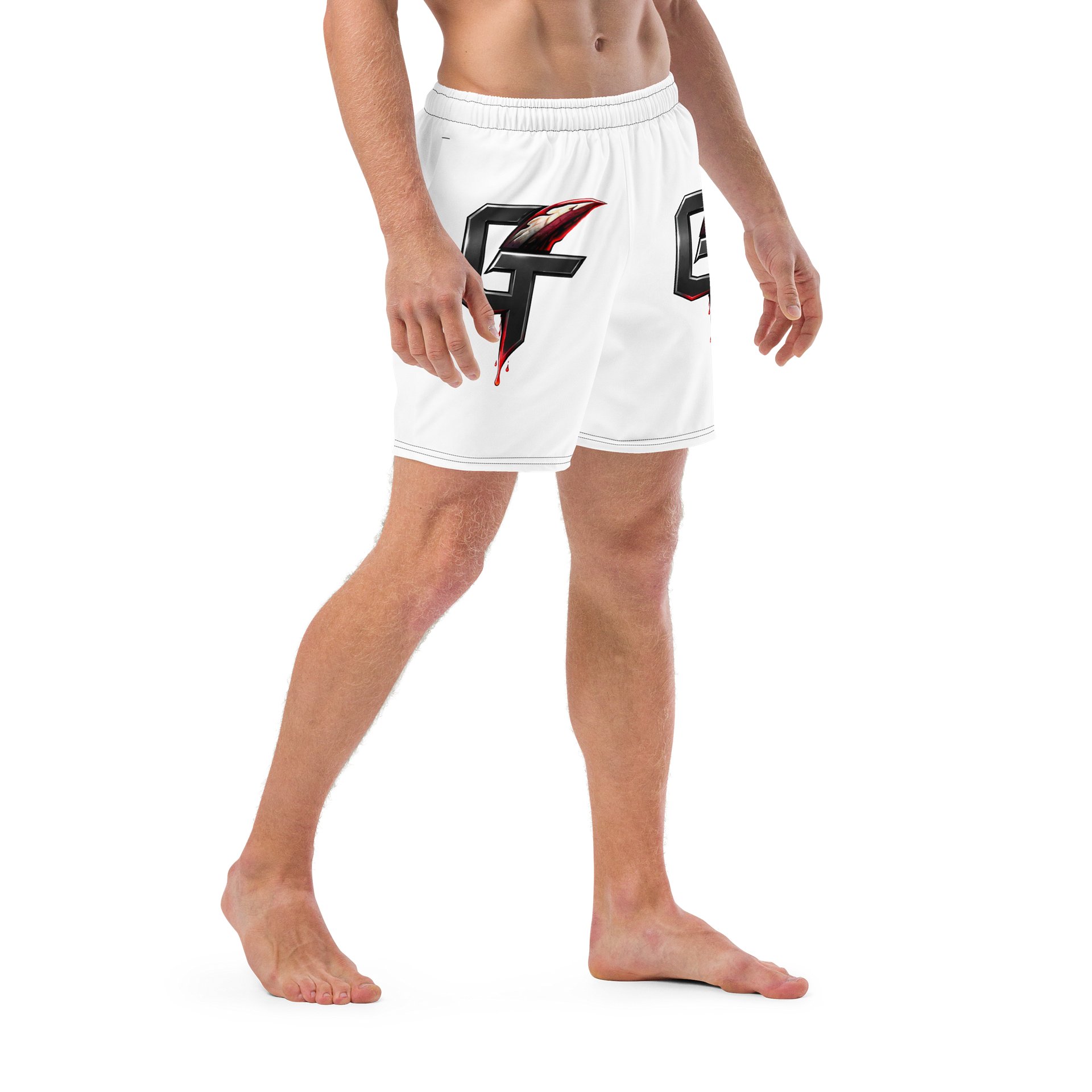 GnarlyToenail Logo Men's Swim Trunks product image (6)