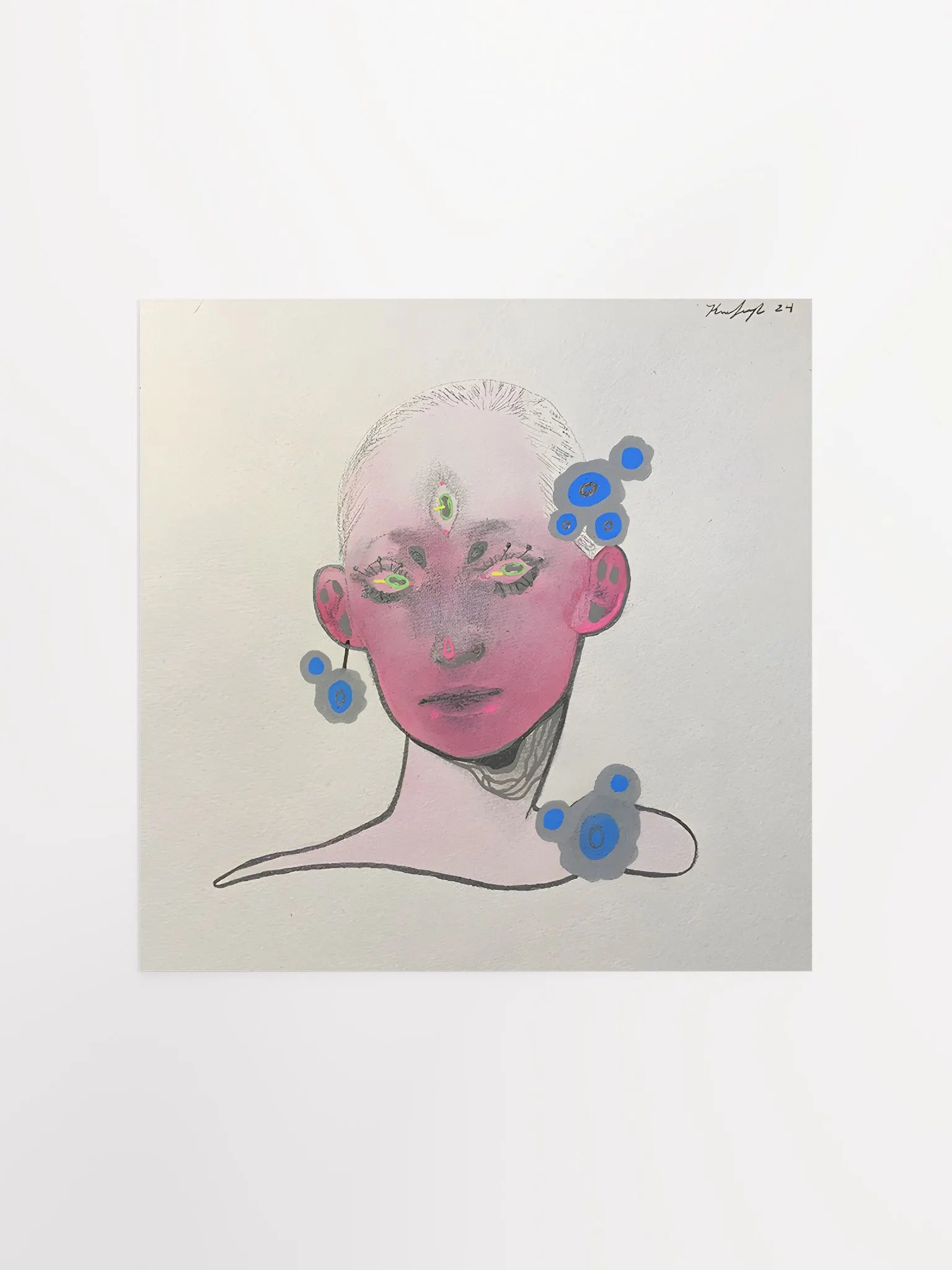 Child-like Empress Square Framed Print product image (4)