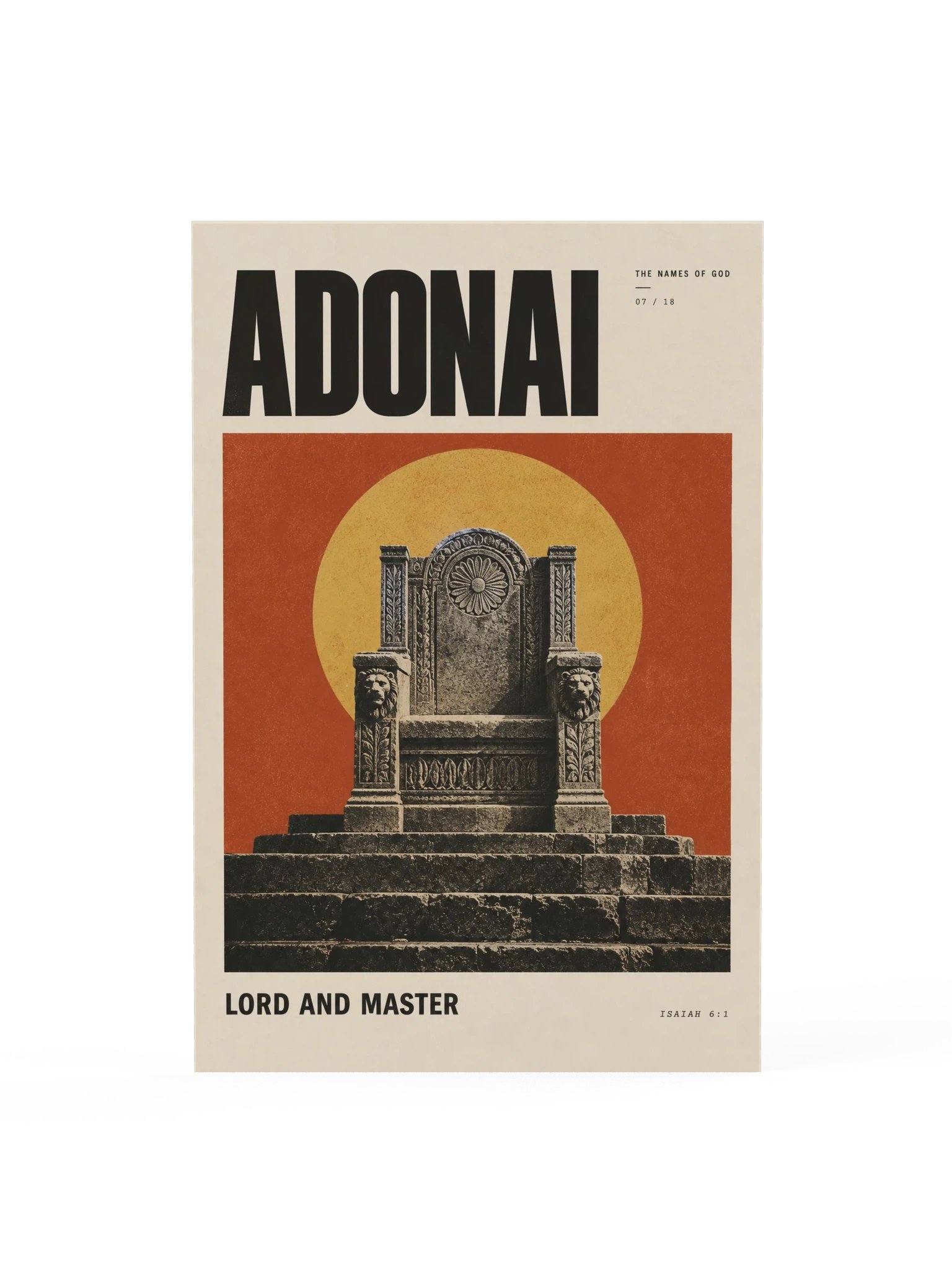 Adonai | Names of God Art Print product image (1)