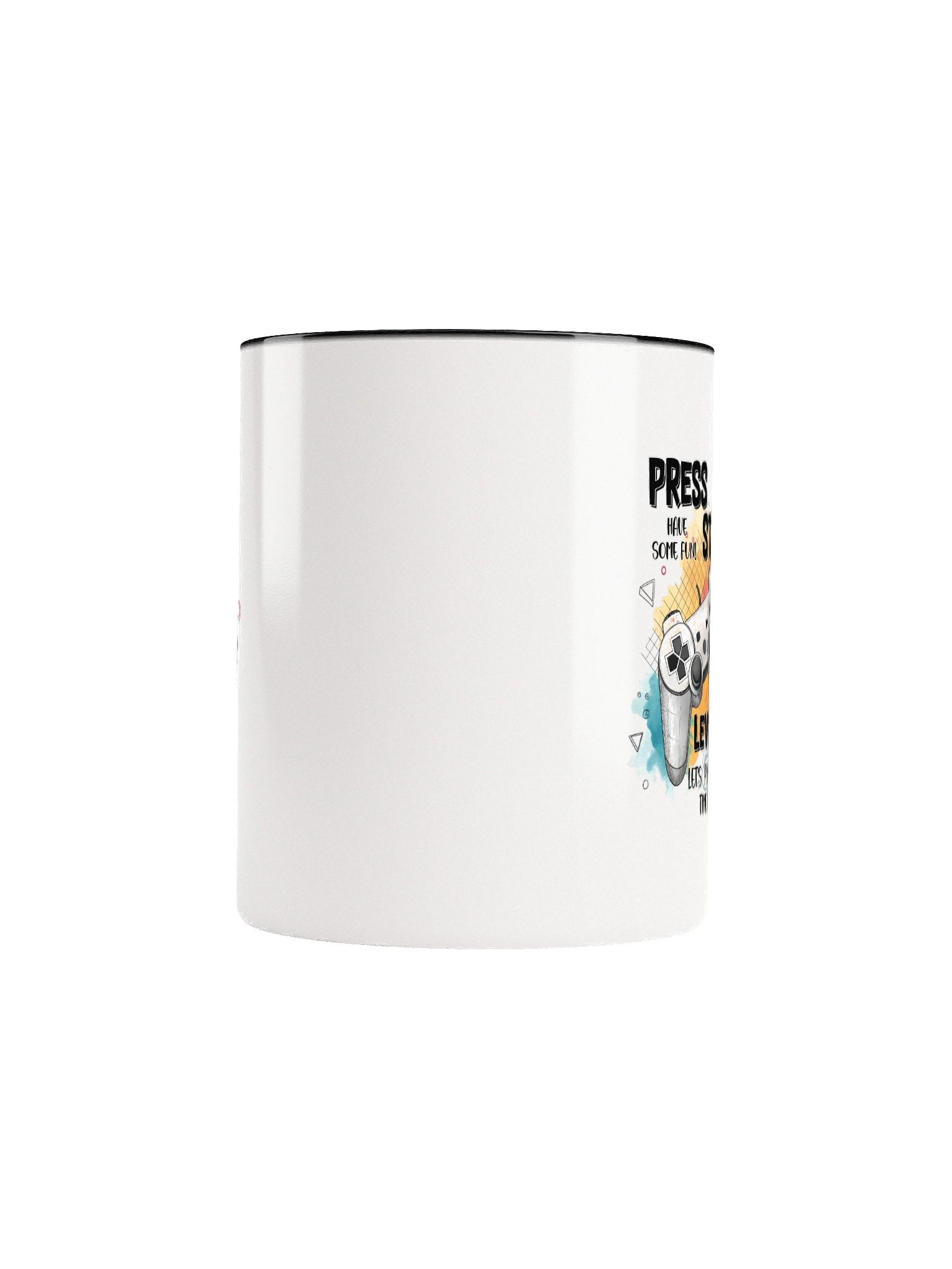 Gamer's Press Start Ceramic Mug product image (5)