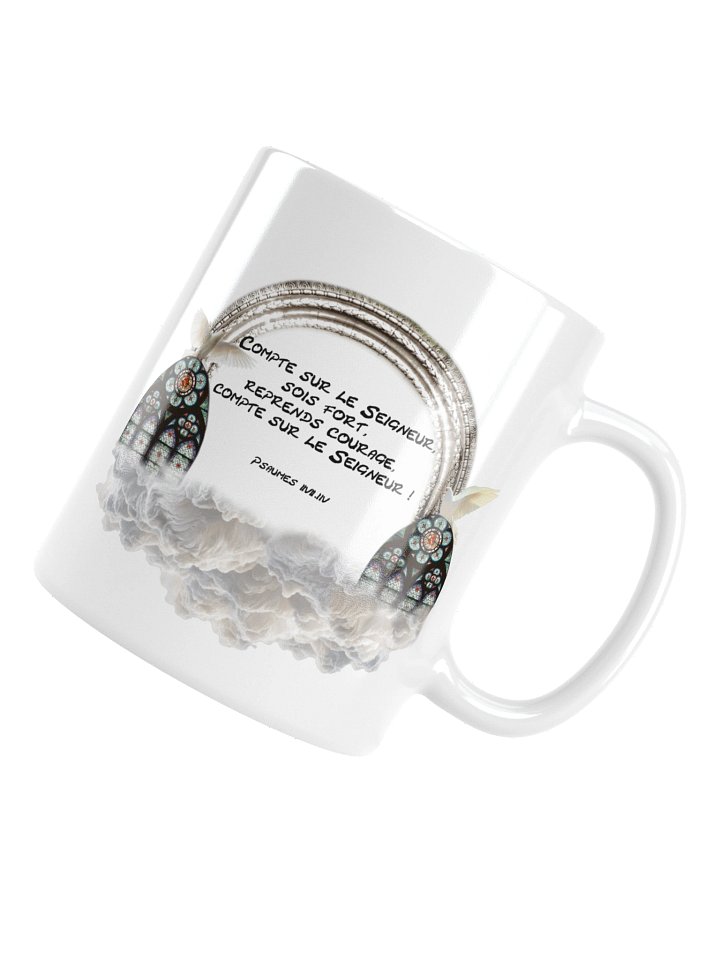 Mug "Compte sur le Seigneur..." product image (2)