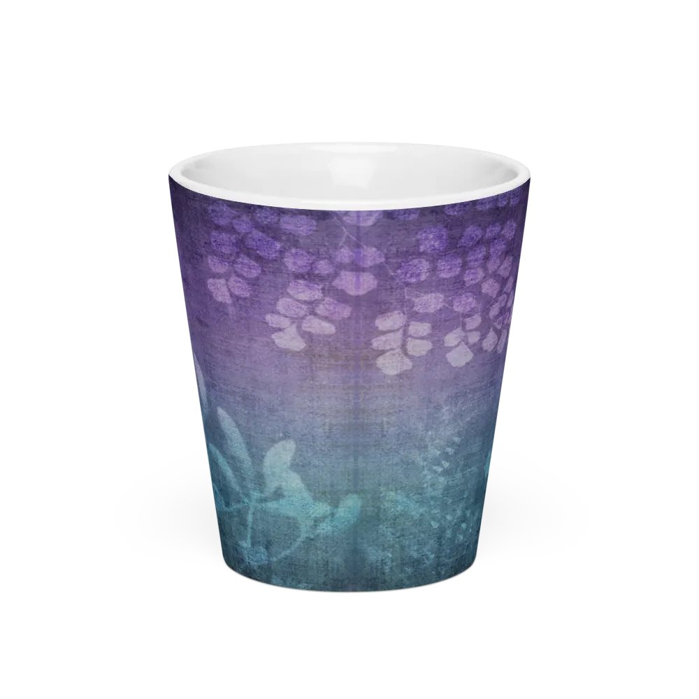 Blue Wildflowers Latte Mug product image (3)
