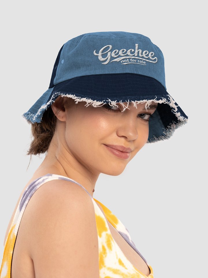 GN4S Distressed Denim Bucket Hat product image (5)