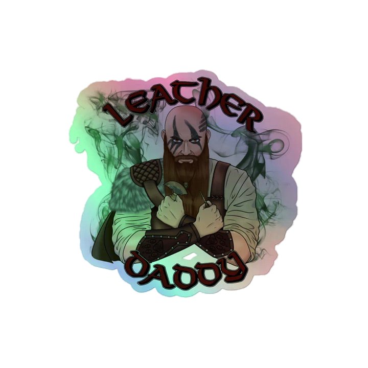 Leather Daddy Halo Sticker product image (2)