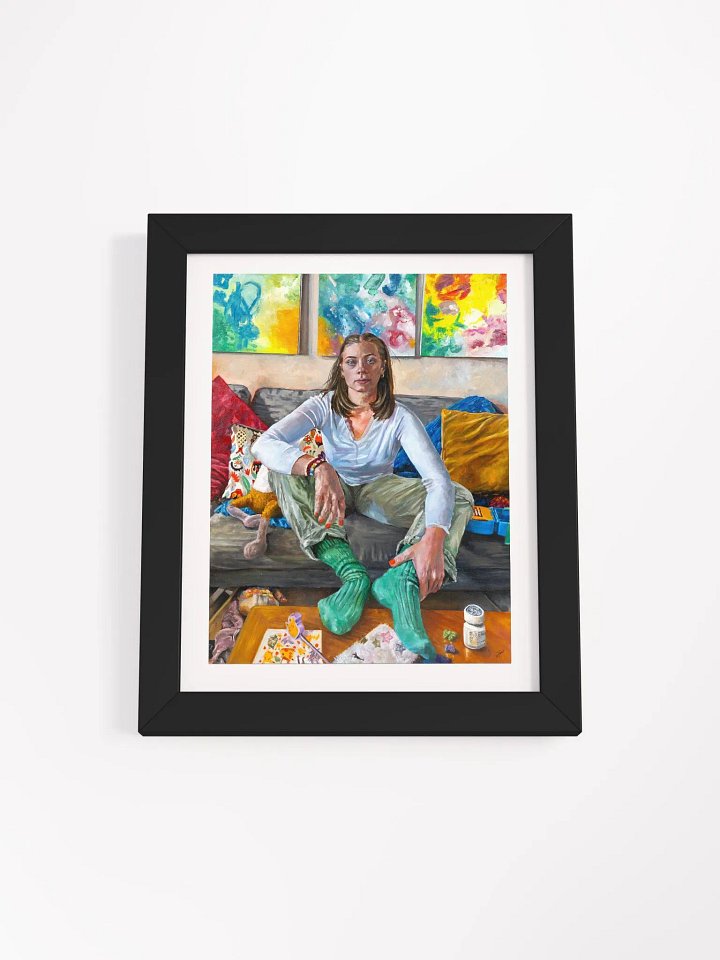Framed Print of Self Portrait product image (3)