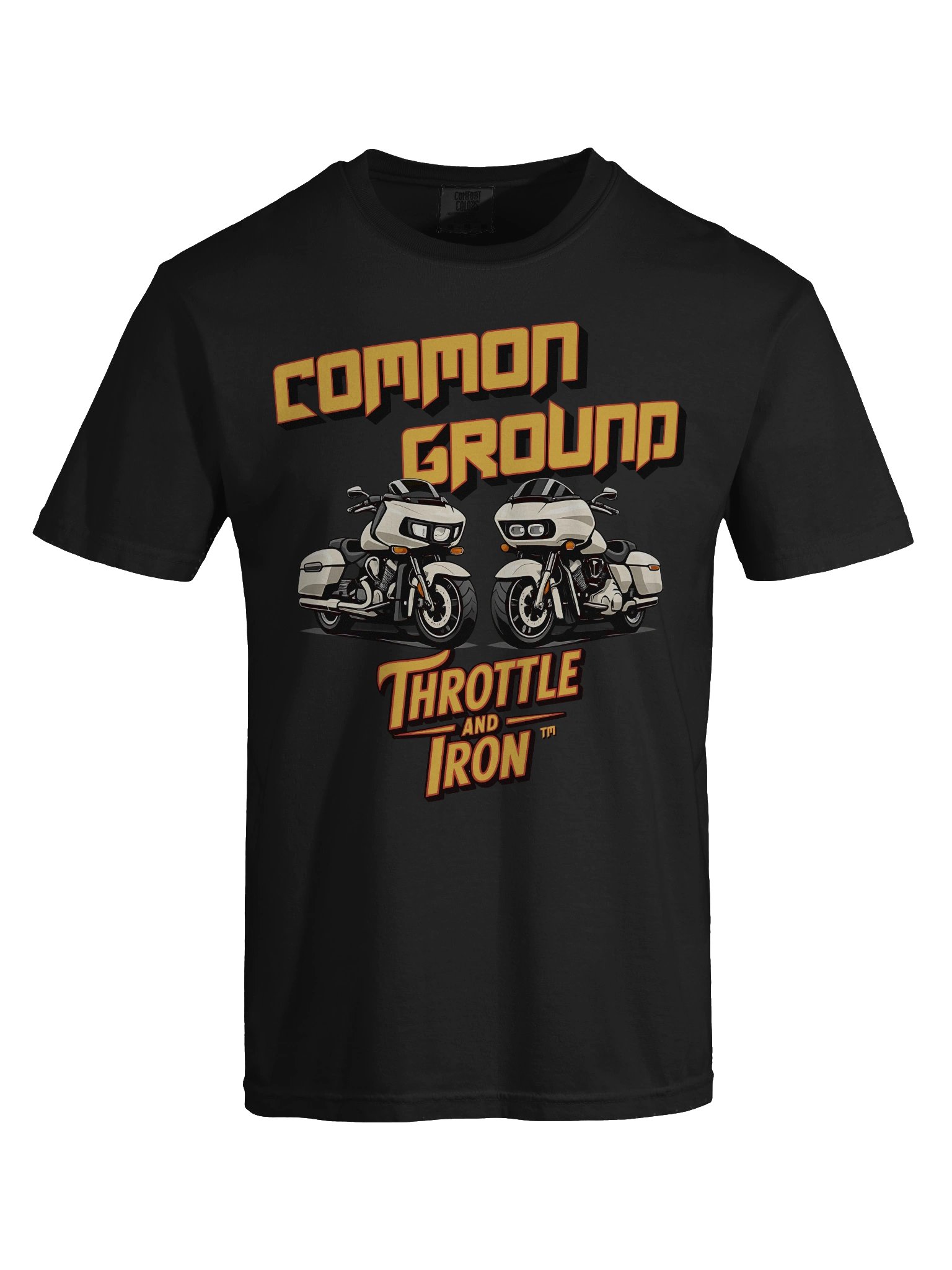 🔥Throttle & Iron – Hate Less, Ride More | Heavyweight Garment-Dyed T-Shirt product image (40)