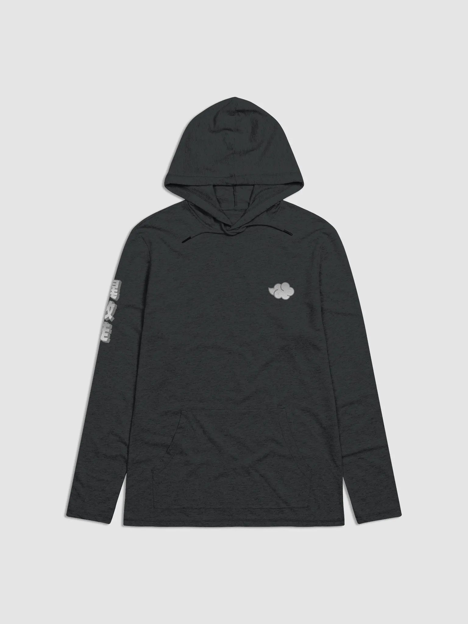 Lightweight Long Sleeve Shirt w/Hood - Nihon Heathens Grey product image (1)