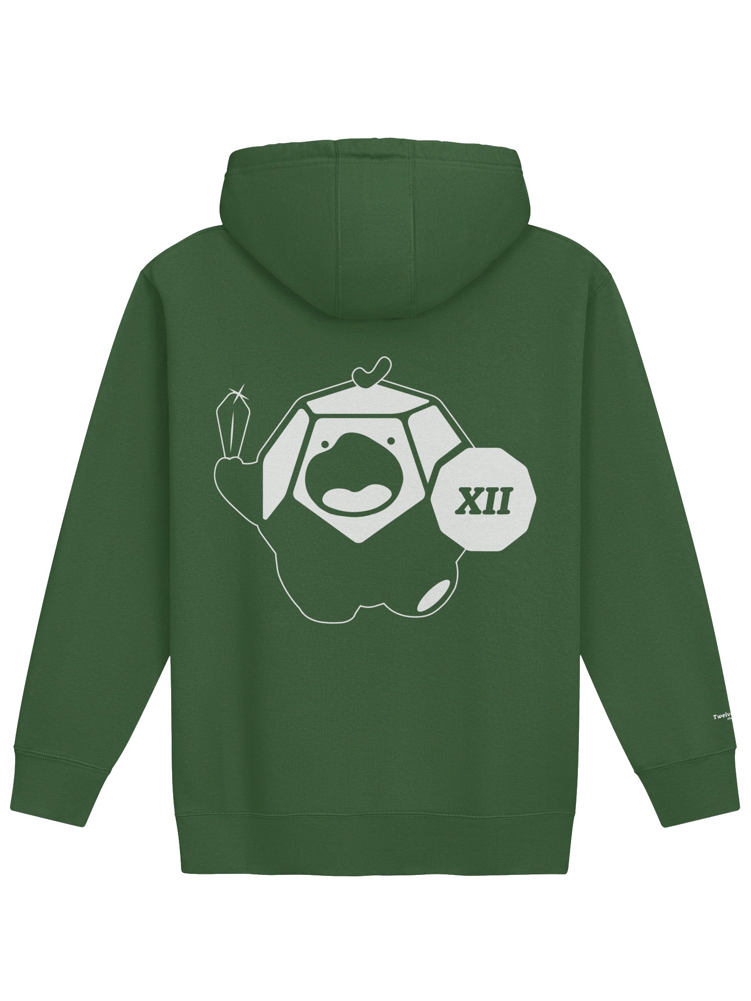 12 Sided Studios Unisex Hoodie - Green product image (4)