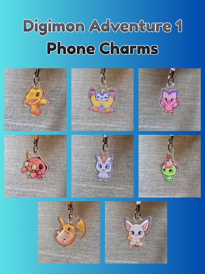 Digimon Adventure 1 - Phone Charm product image (1)