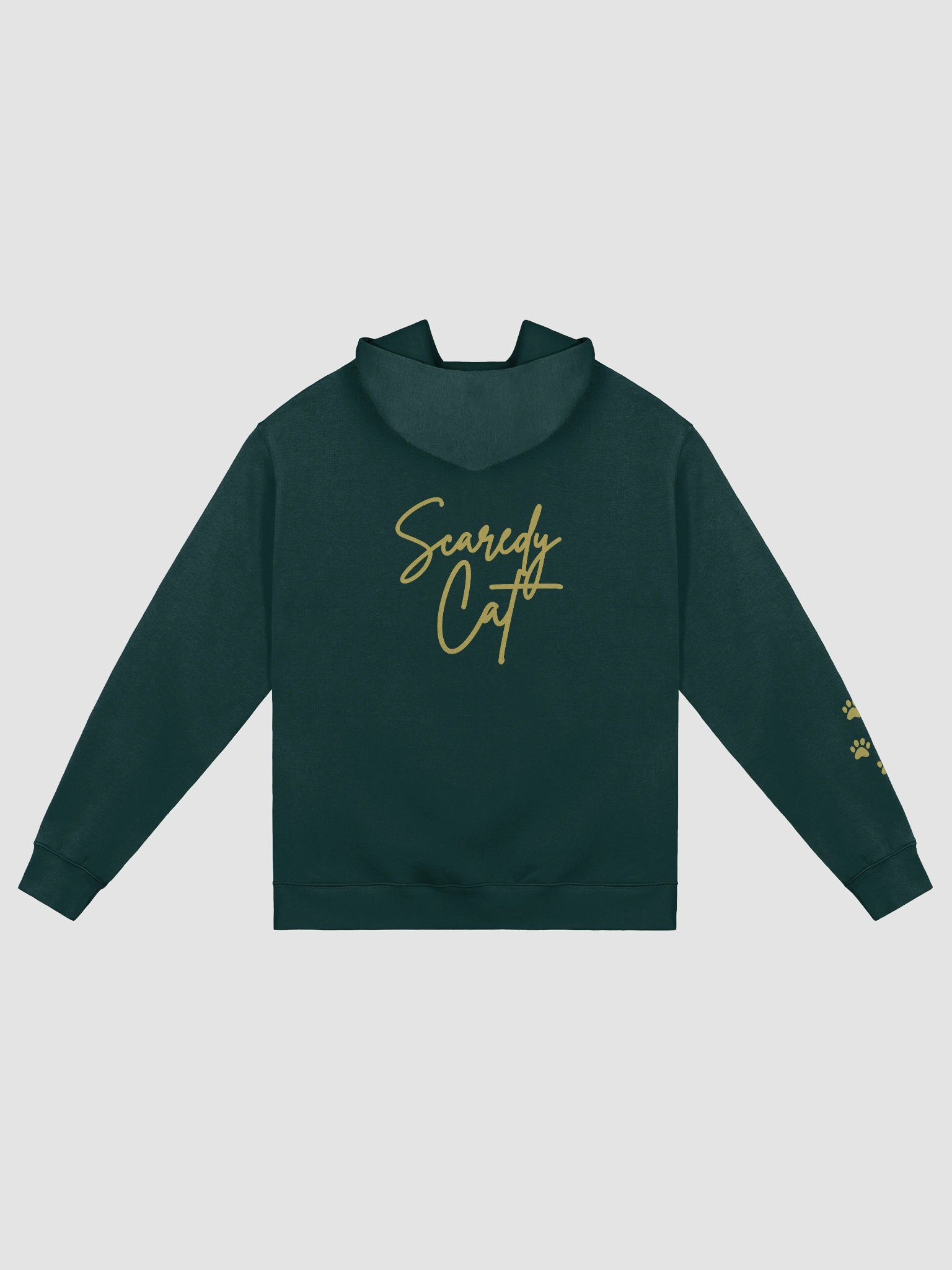 Scaredy Cat Unisex Oversized Hoodie-Paws product image (2)