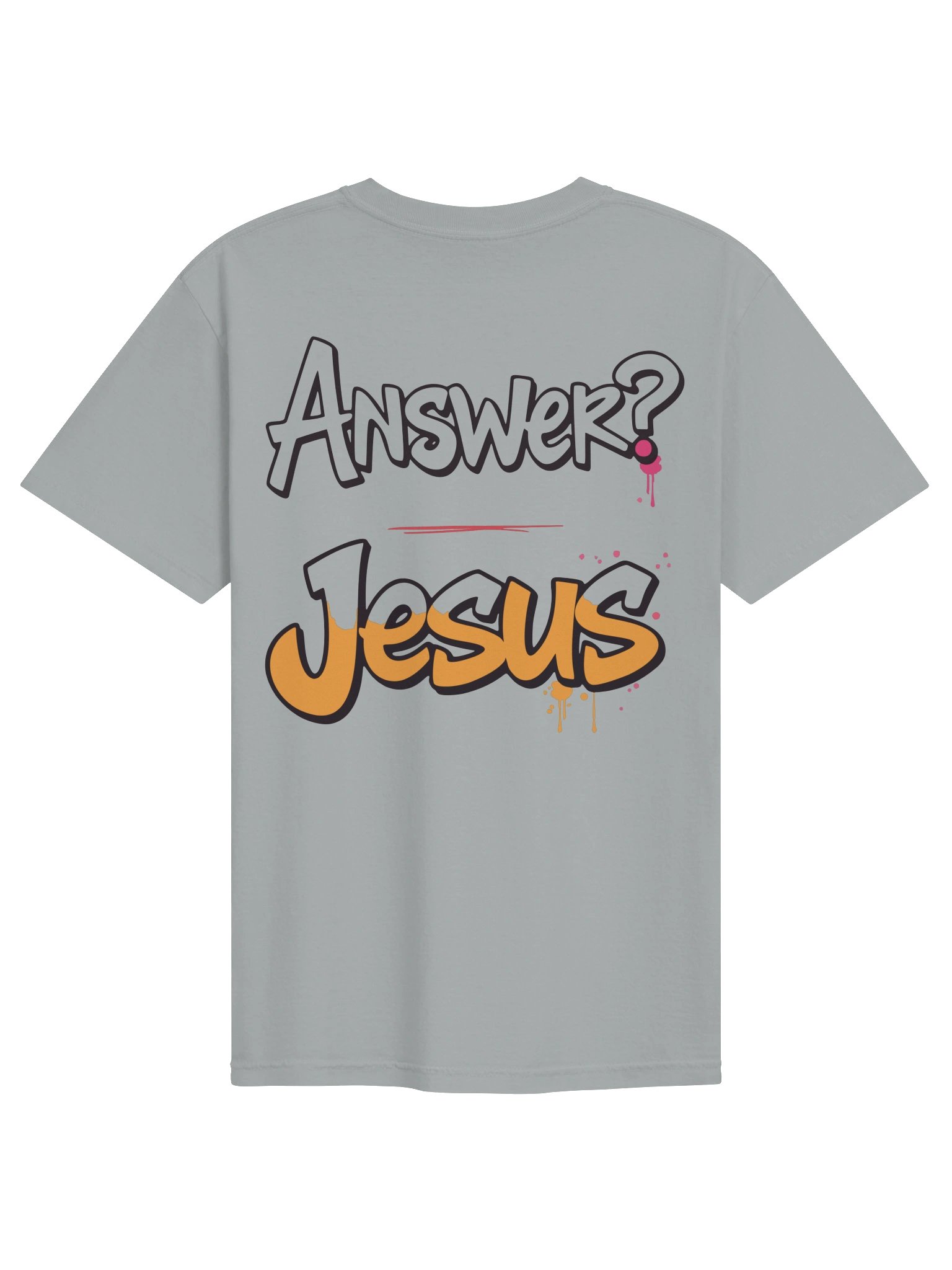 Jesus Answer Graffiti T-shirt product image (1)