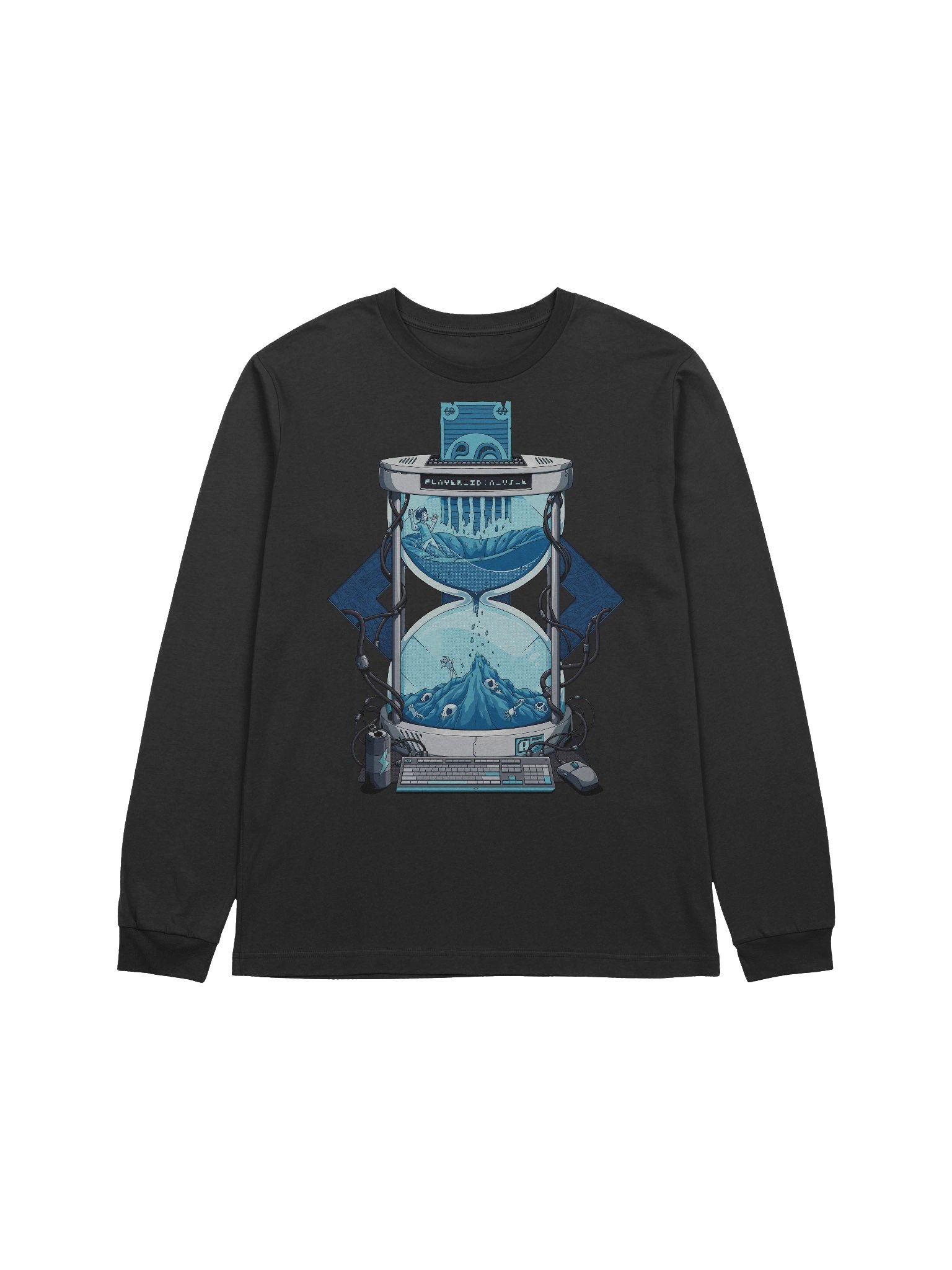 Adam Vs Streamathon 2025 - Blue Side [Comfy Long Sleeve] product image (9)