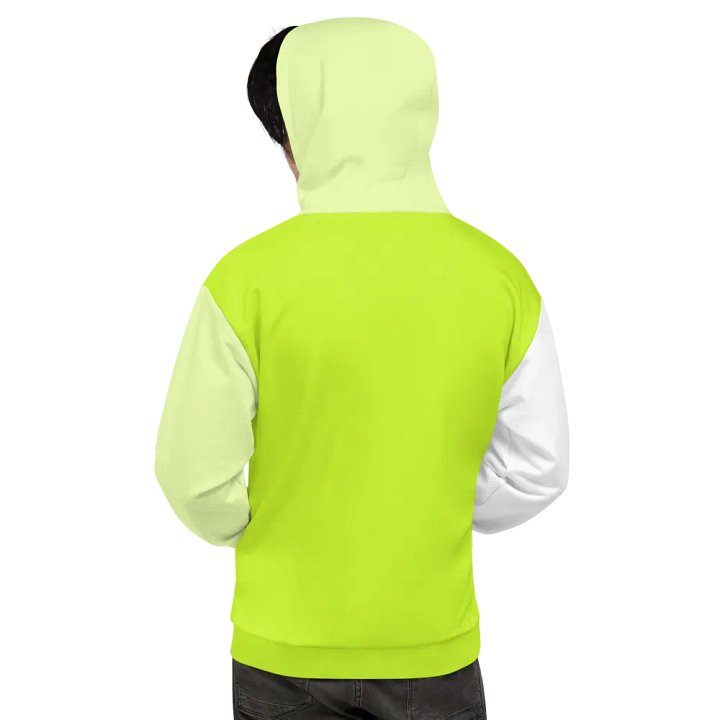 hoodie in safety refreshing green product image (2)