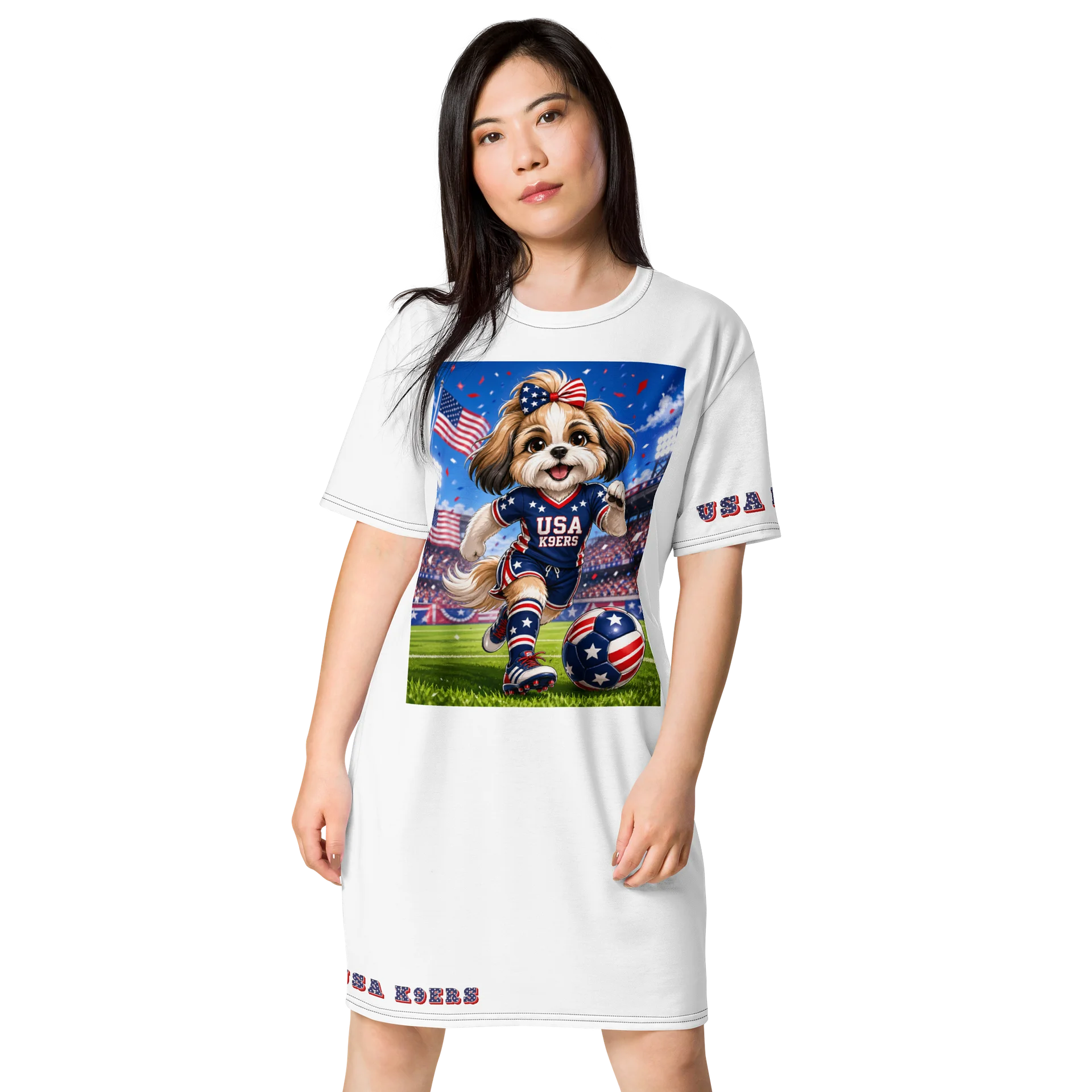 Yorkshire Terrier T-shirt Dress product image (1)