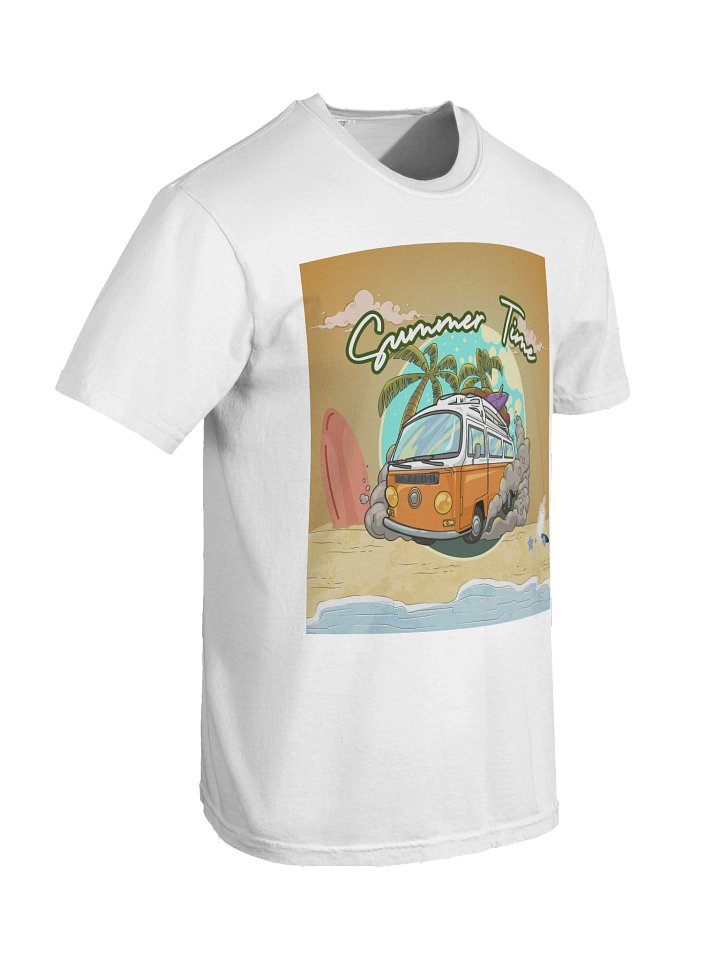 Summer Time Retro Surf Tee product image (2)