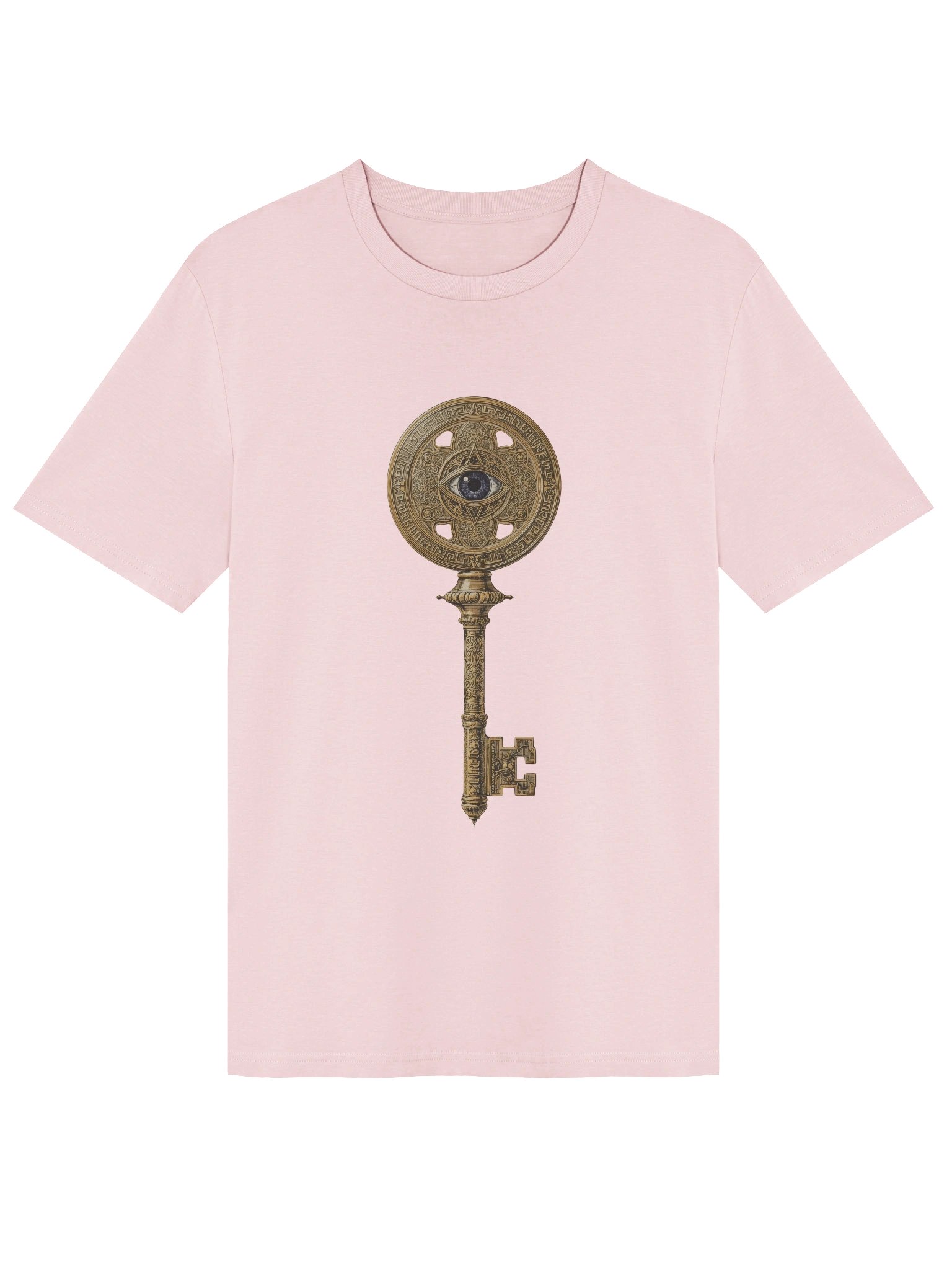 The Gatekeeper’s Key – Cotton Pink Equilibrium Edition (Front & Back Print) product image (1)