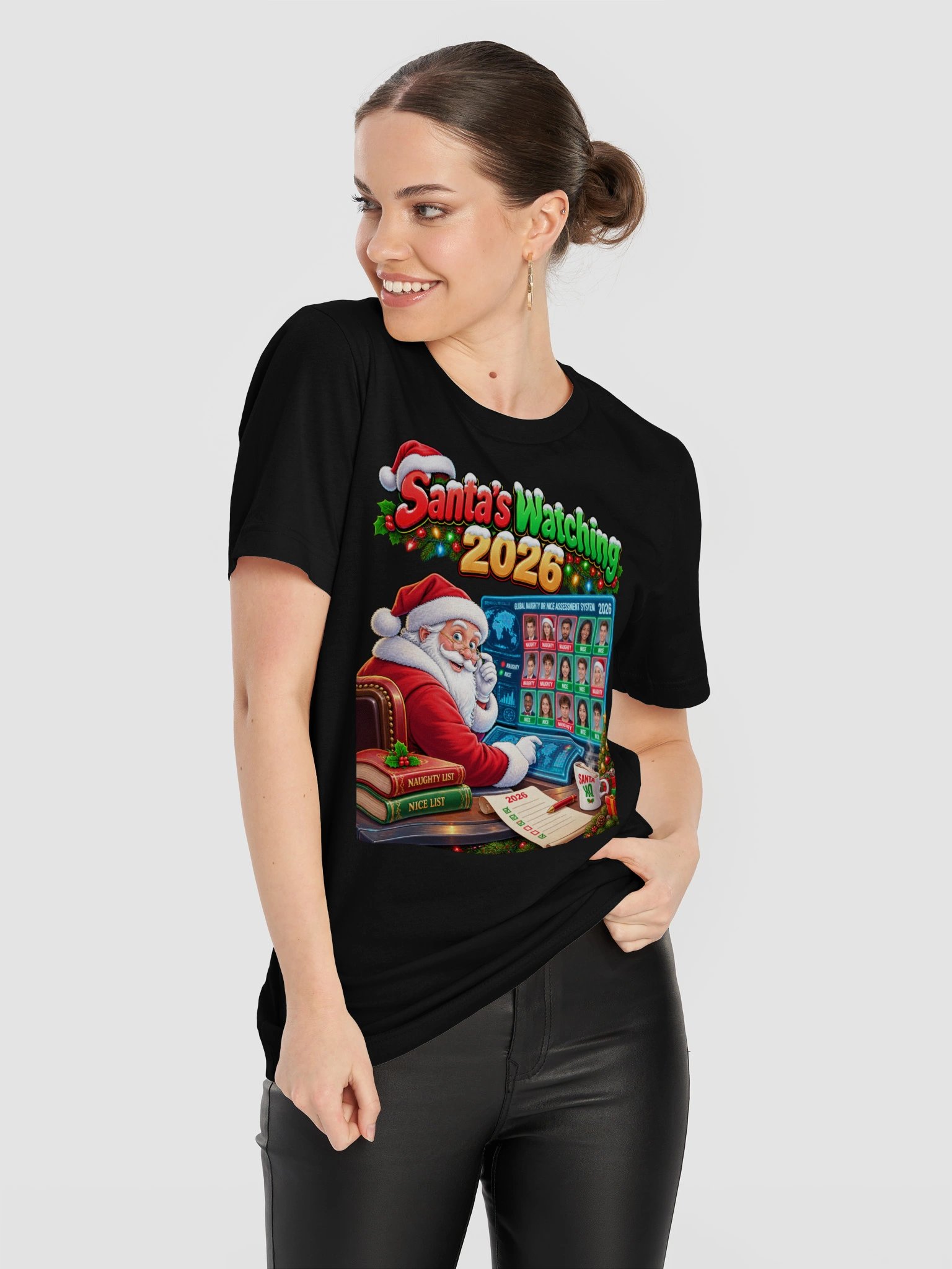Santa’s Watching 2026 – Naughty or Nice Christmas Surveillance product image (21)