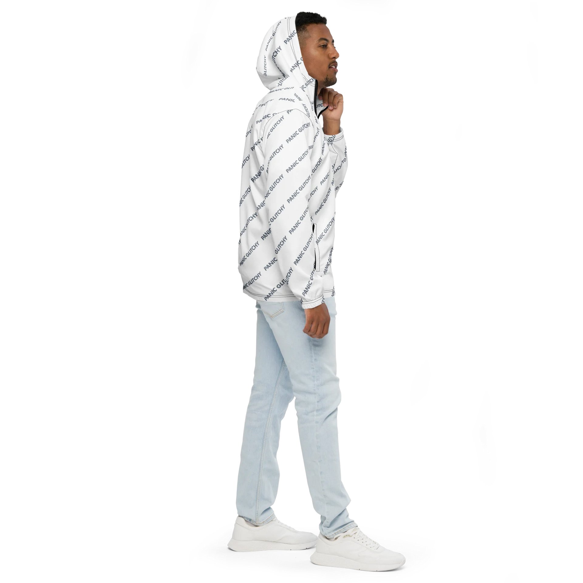 Just Panic/Just Glitchy windbreaker product image (5)