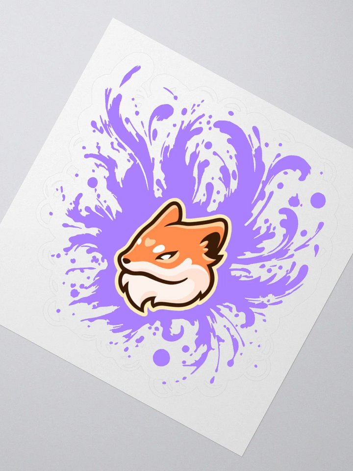 Foxy Logo Sticker product image (2)