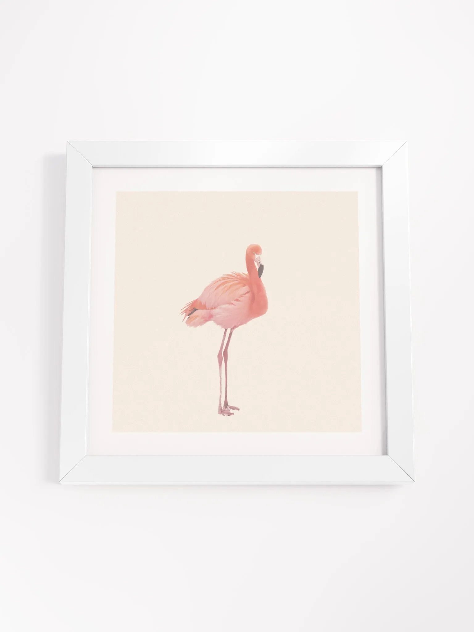 Elegant Flamingo Framed Matte Poster product image (17)