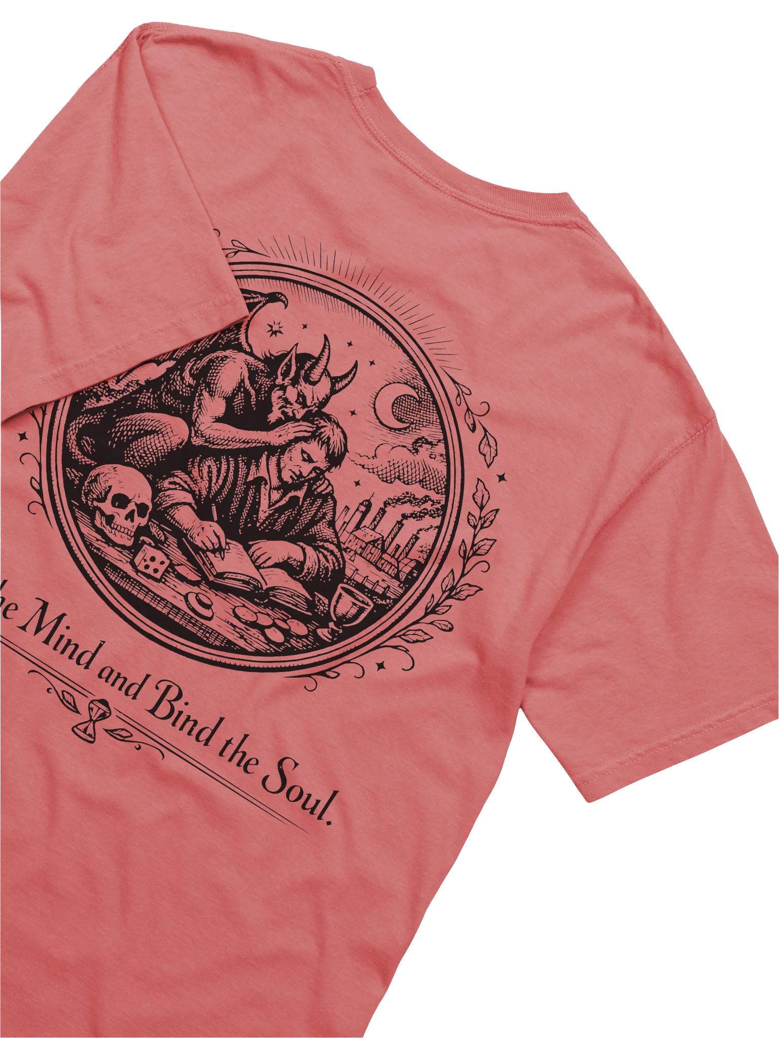 Blind the Mind (Black on White/Color) (Back) product image (5)