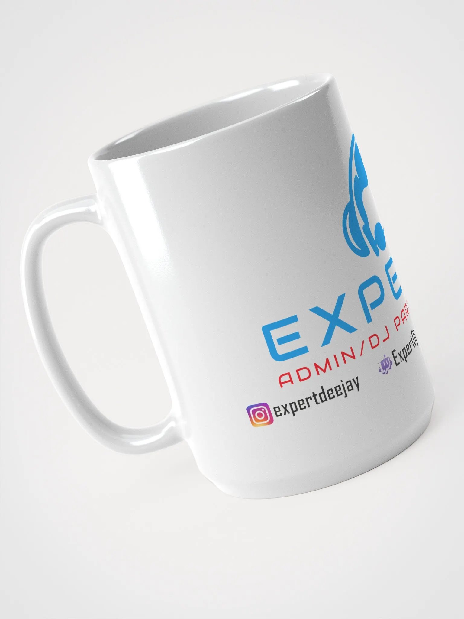 Vibrant EXPERT DJ Mug WHITE Type 2 product image (3)