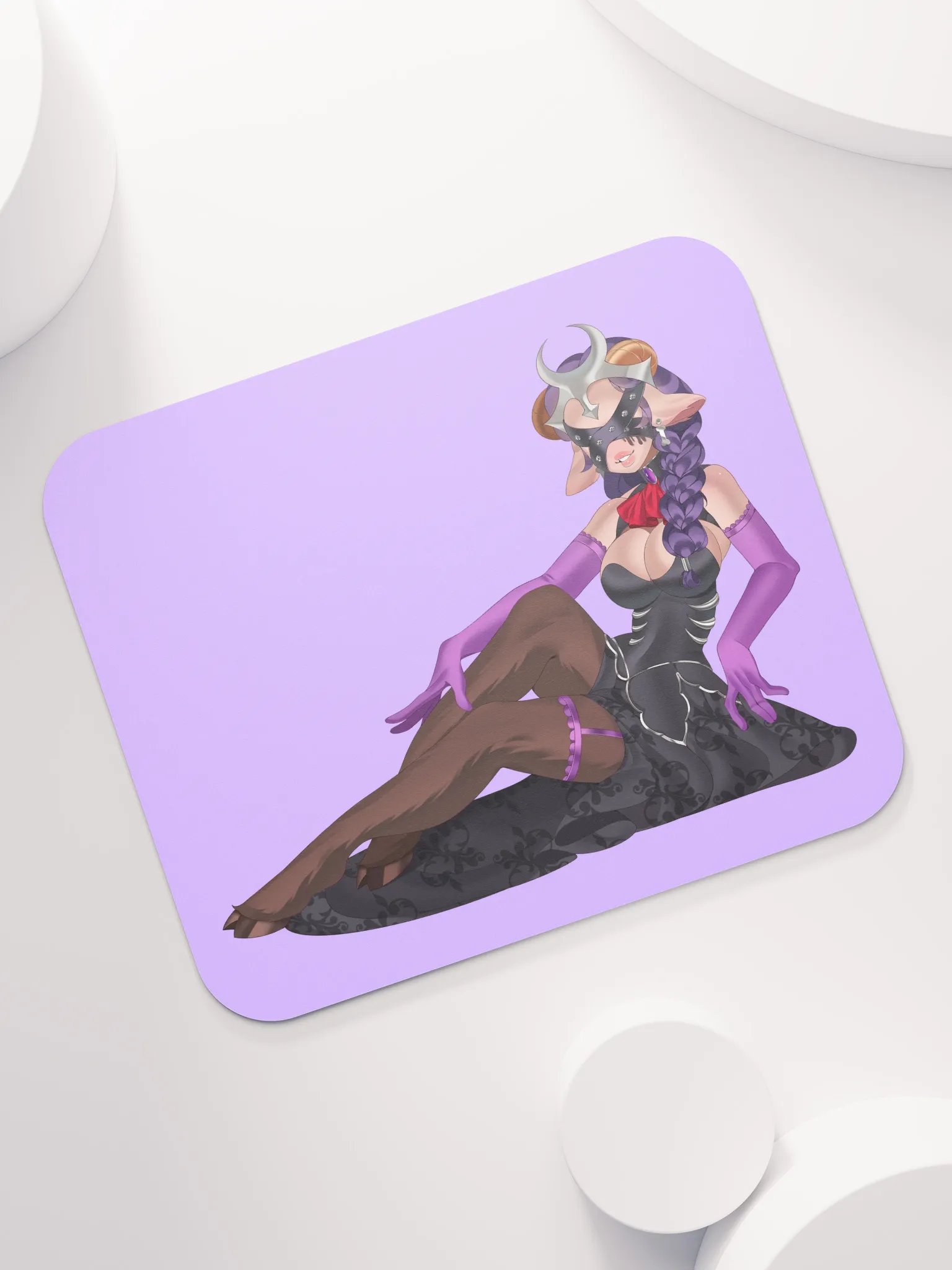 Chibi Omonora Pinup Mouse Pad product image (1)