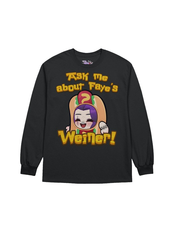 Ask me about Faye's Weiner Long Sleeve T-Shirt product image (4)