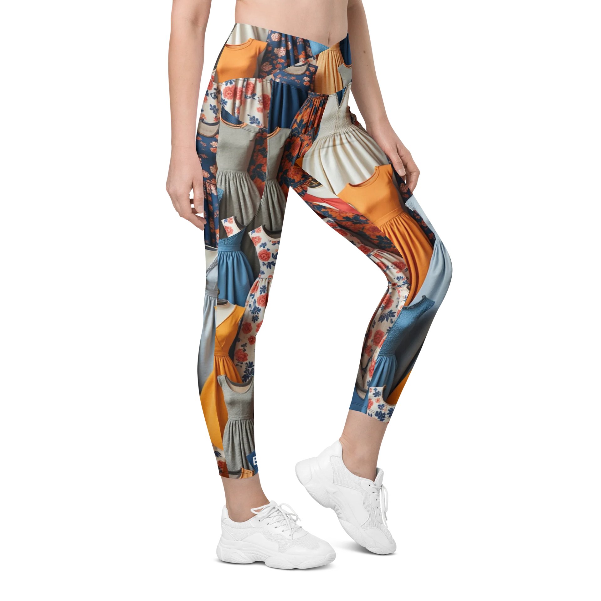 Barry Grady 'Dresses' Crossover Leggings product image (5)