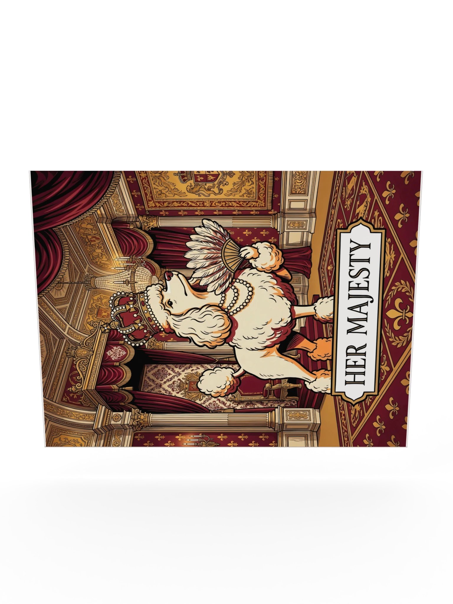 Her Majesty Poodle Poster product image (24)