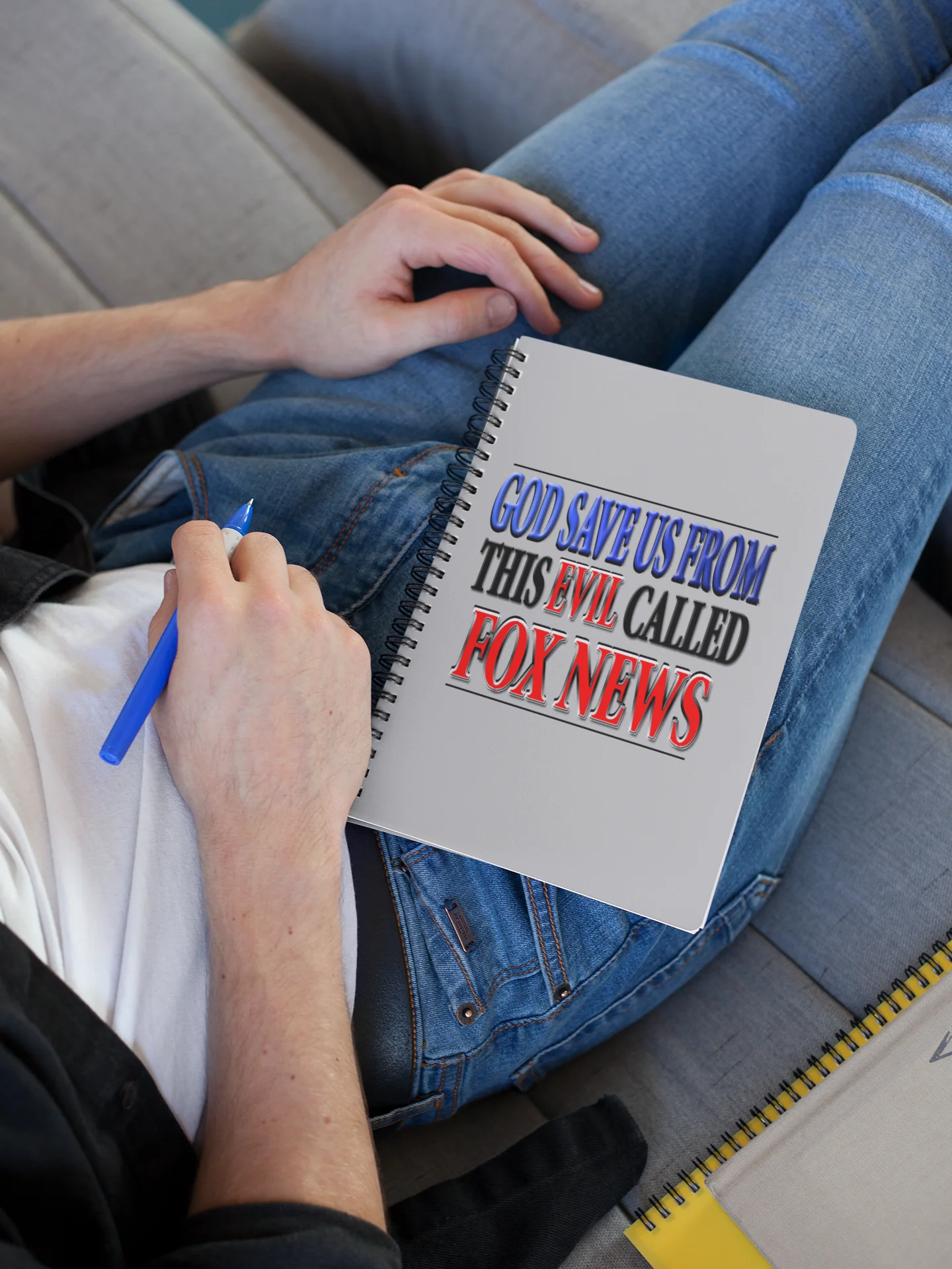 God Save Us From Fox News Digital Download - Printable Anti-Fox News PNG File product image (3)