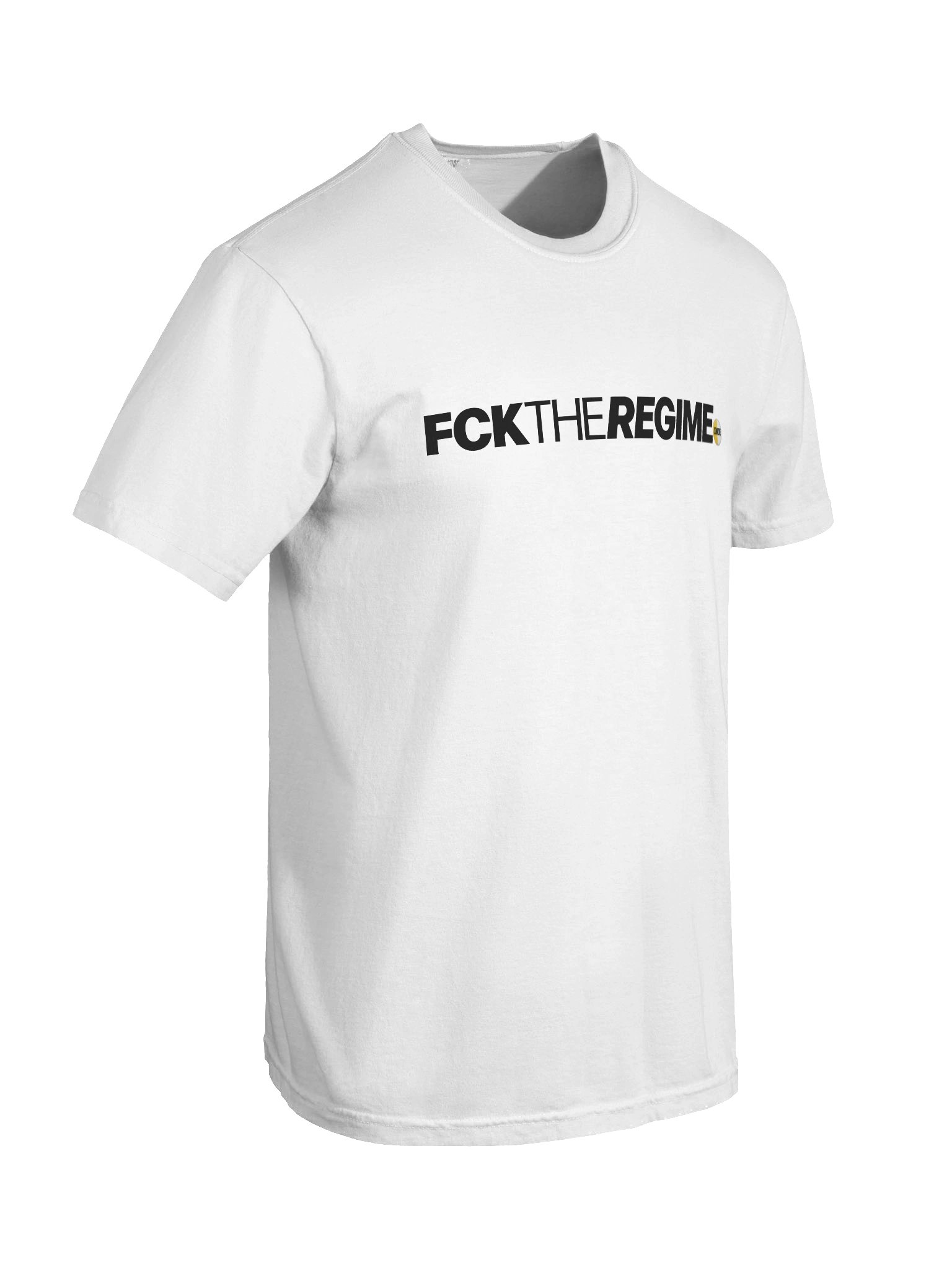 FCK THE REGIME T-Shirt White product image (5)