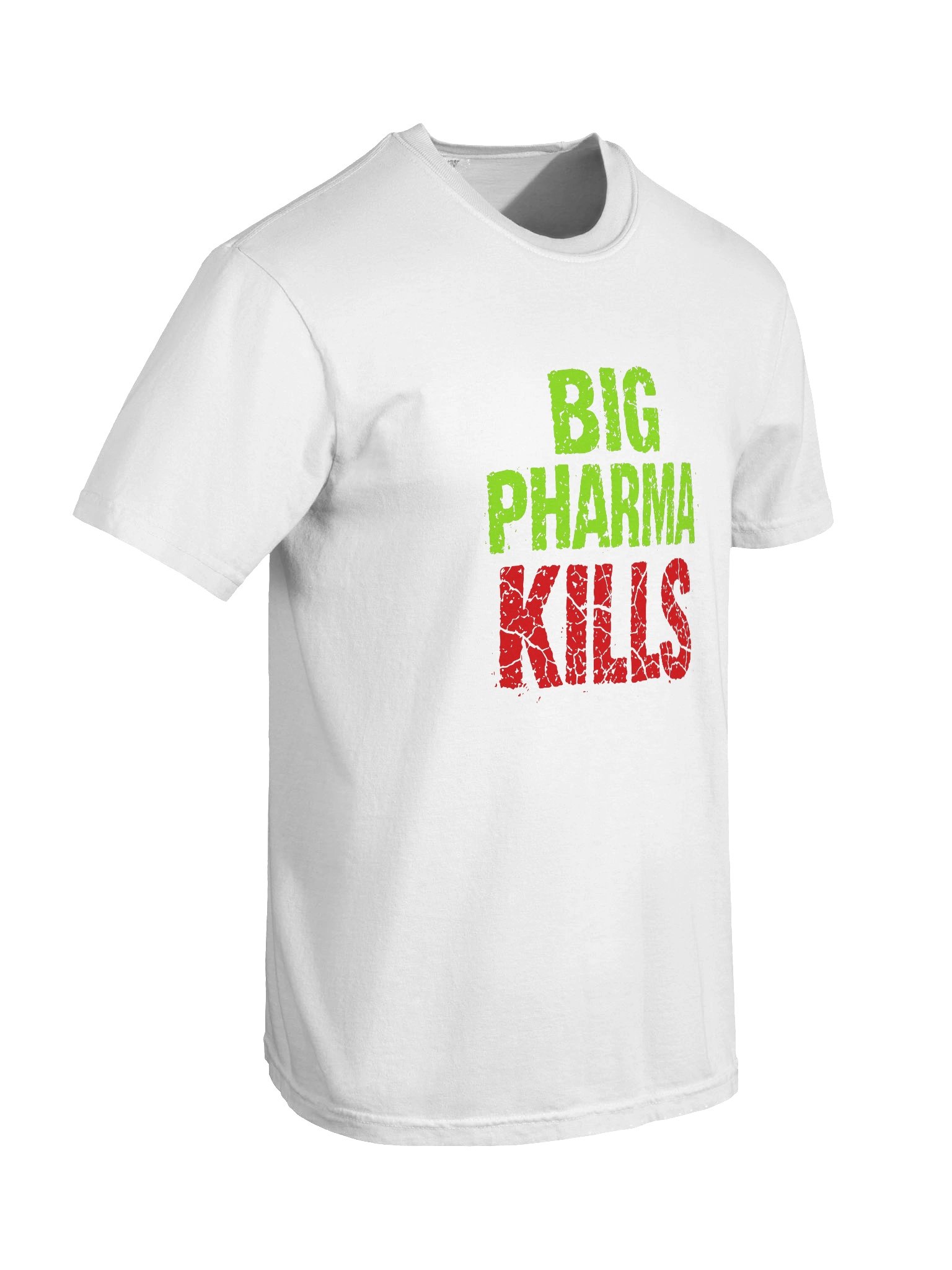 BIG PHARMA KILLS - Toxic Green & Red Conspiracy T-Shirt product image (8)