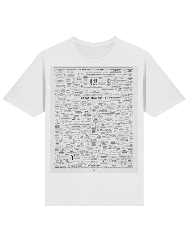 Great Awakening Map Men's Tee (White) - Front & Back product image (1)