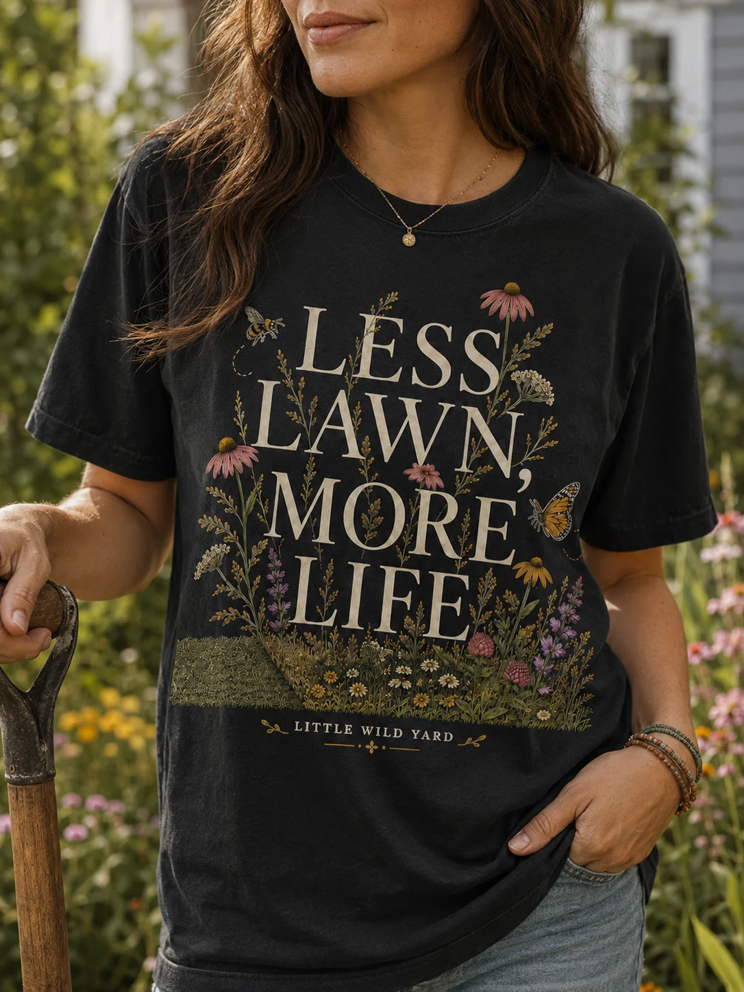 Less Lawn More Life T-shirt product image (2)